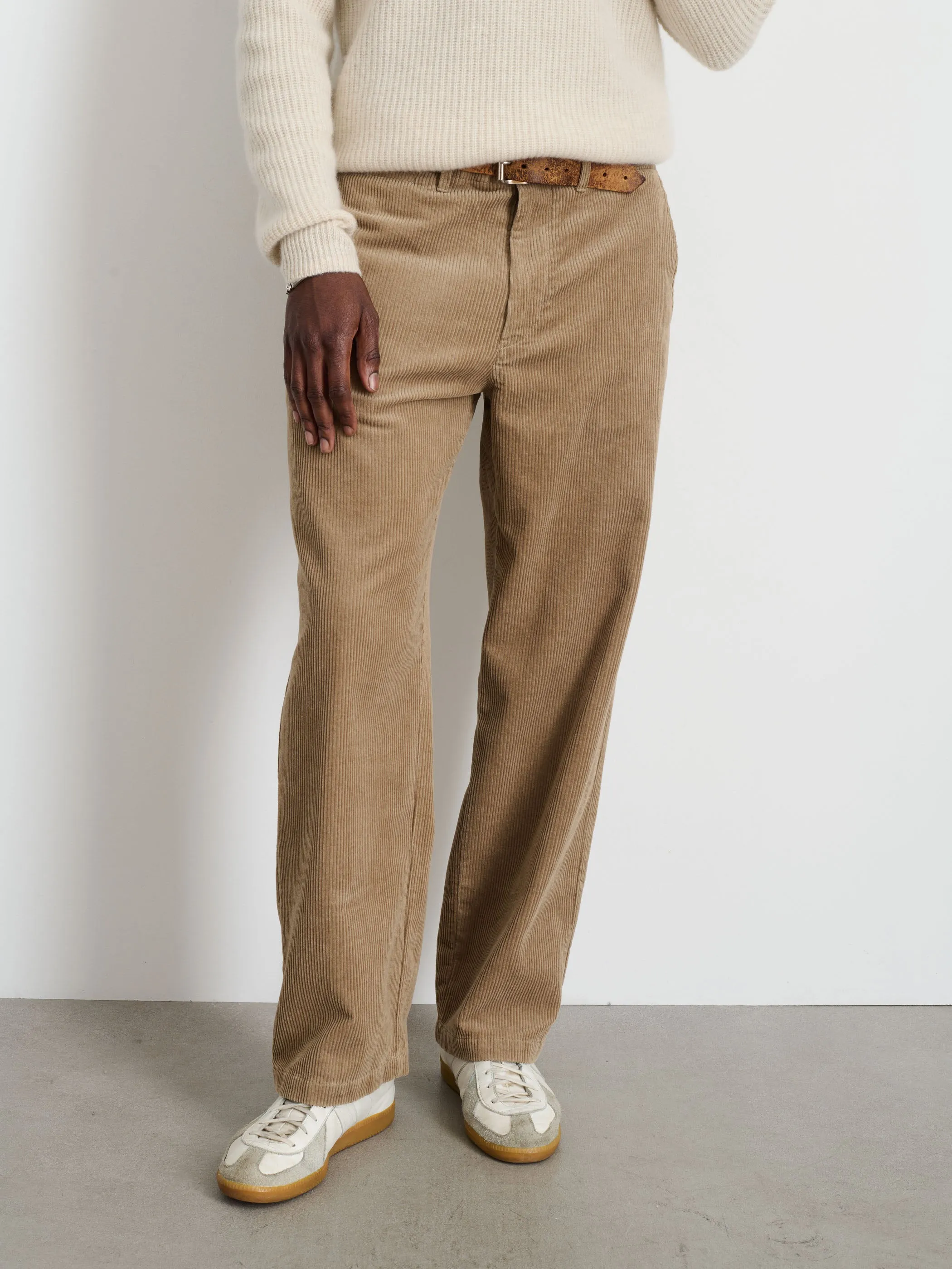 Straight Leg Pant in Corduroy (Long Inseam) sold by Alex Mill product image thumbnail 3