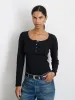 Everyday Ribbed Henley sold by Alex Mill