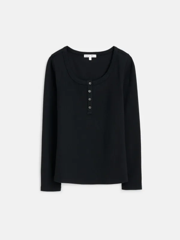 Everyday Ribbed Henley sold by Alex Mill