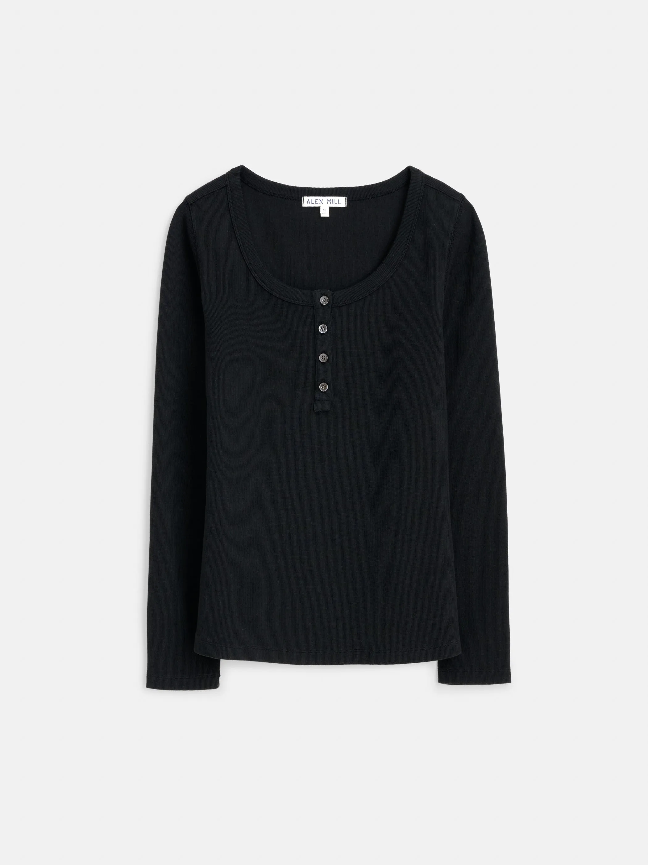 Everyday Ribbed Henley sold by Alex Mill