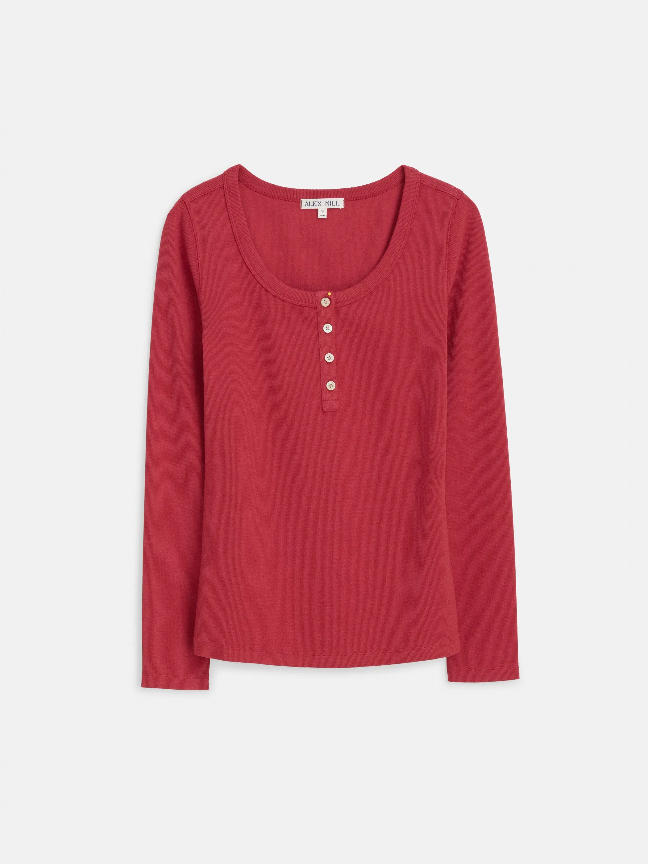 Everyday Ribbed Henley sold by Alex Mill