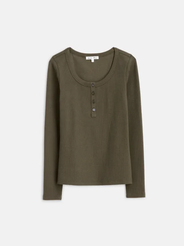 Everyday Ribbed Henley sold by Alex Mill