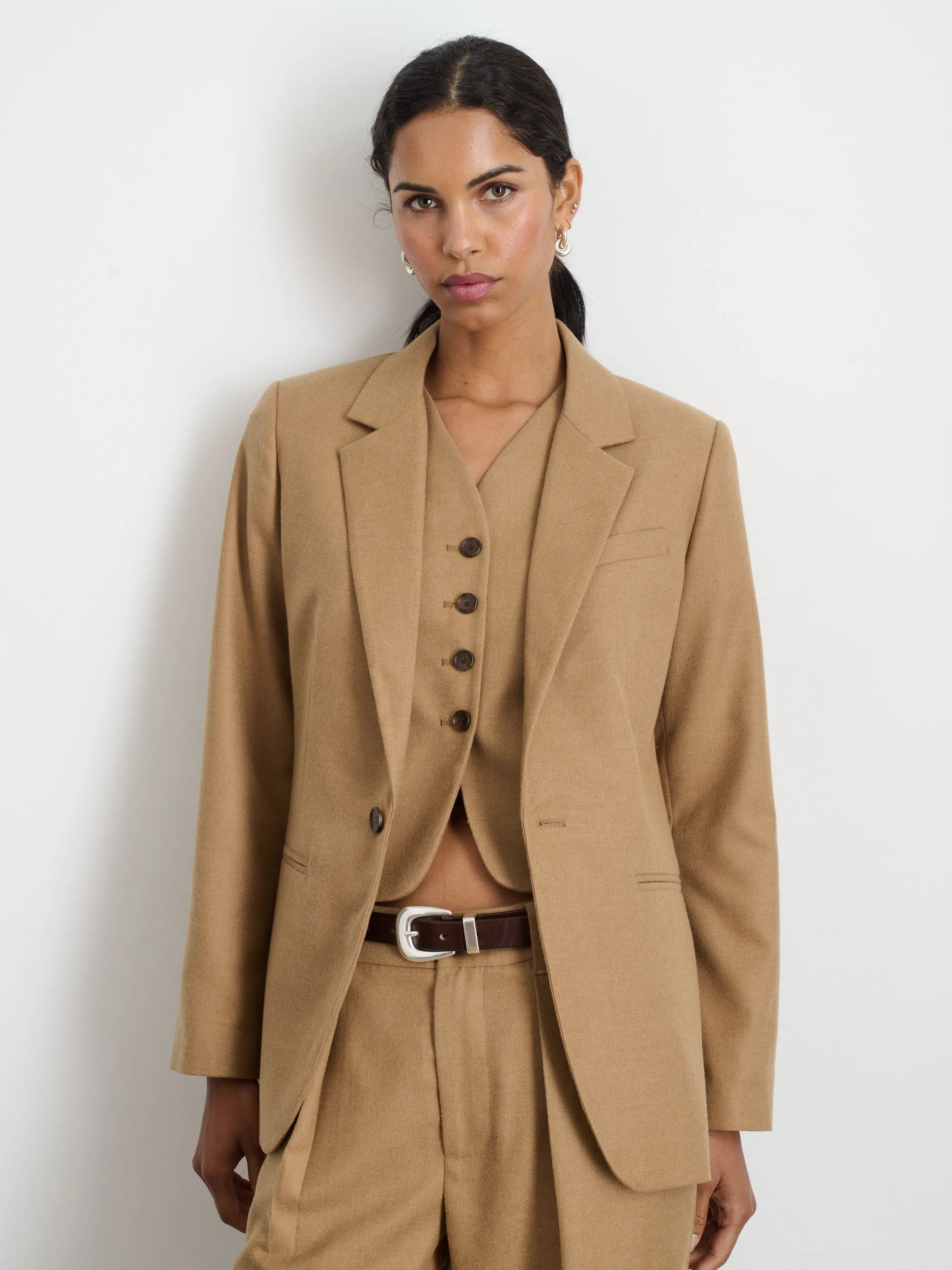 Soho Blazer In Wool sold by Alex Mill product image thumbnail 2