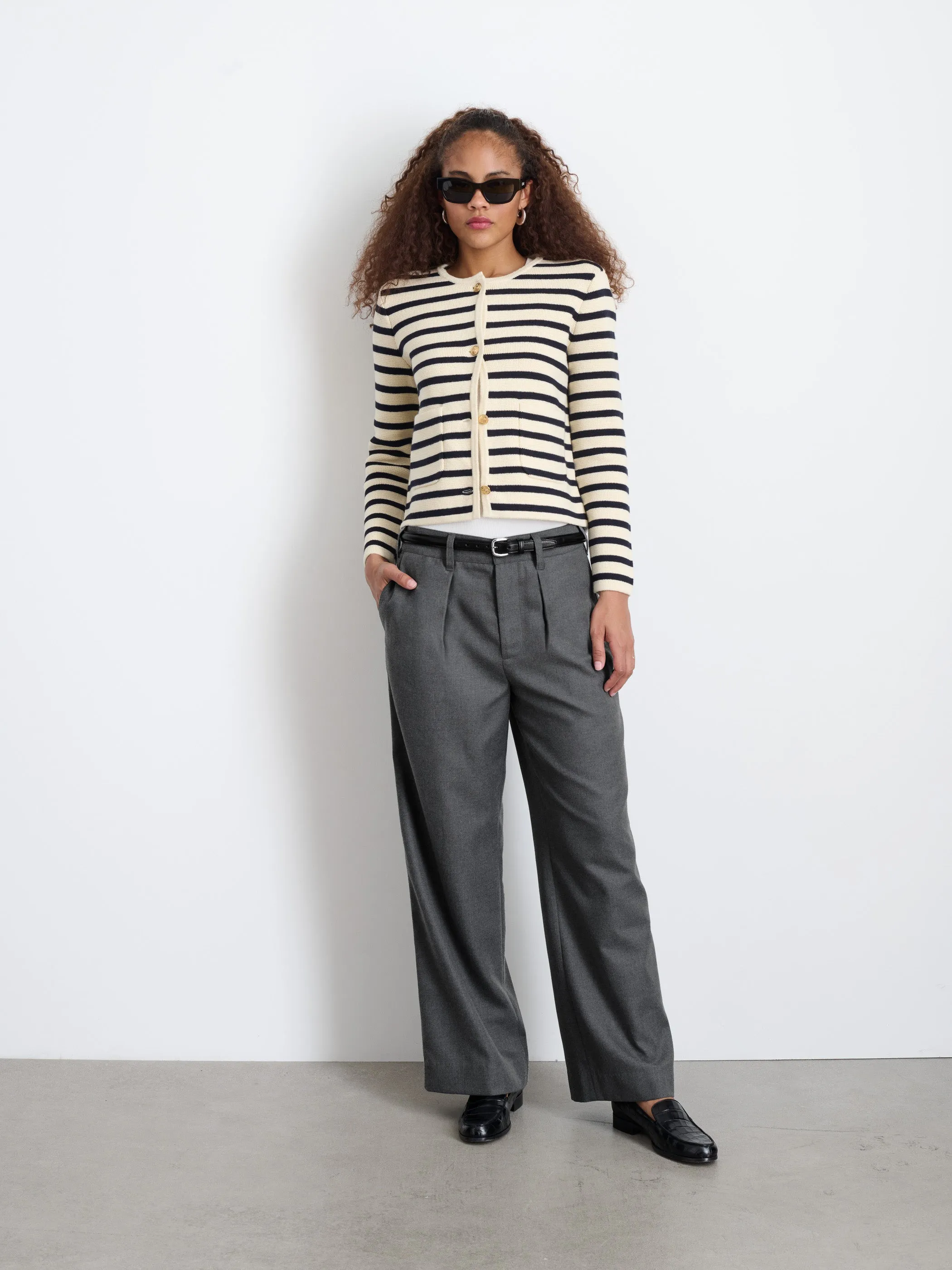 Soho Trouser In Wool sold by Alex Mill product image thumbnail 2