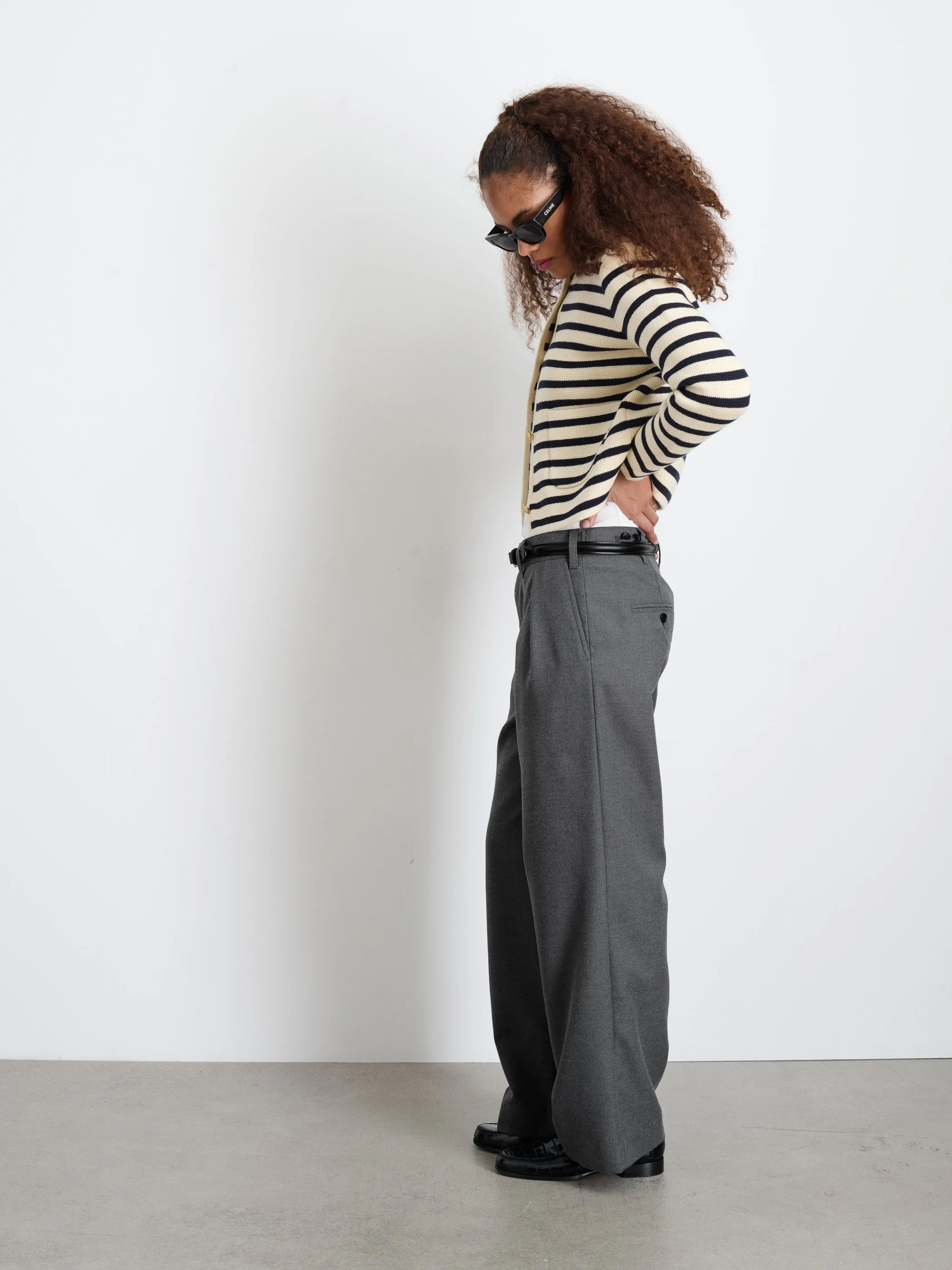 Soho Trouser In Wool sold by Alex Mill product image thumbnail 5