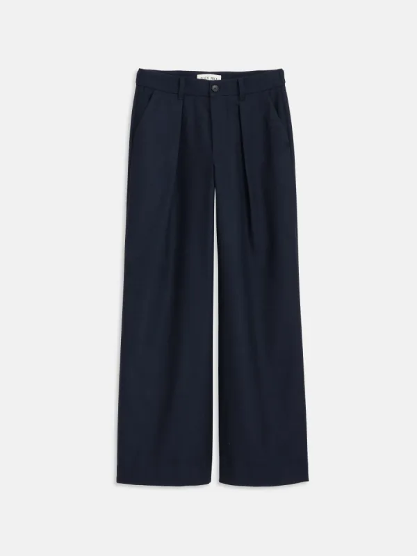 Soho Trouser In Wool sold by Alex Mill