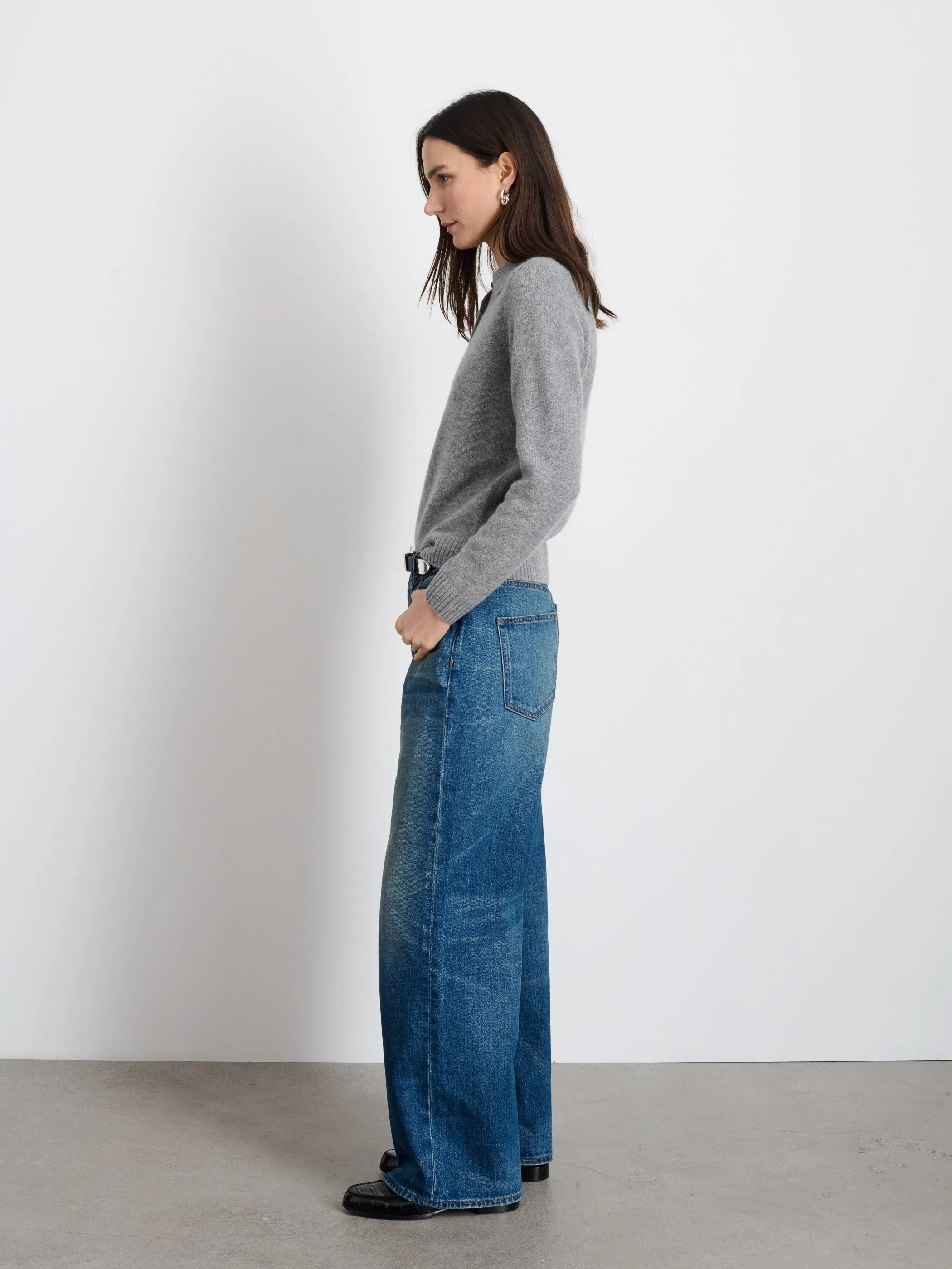 Alice Polo In Cashmere sold by Alex Mill product image thumbnail 4