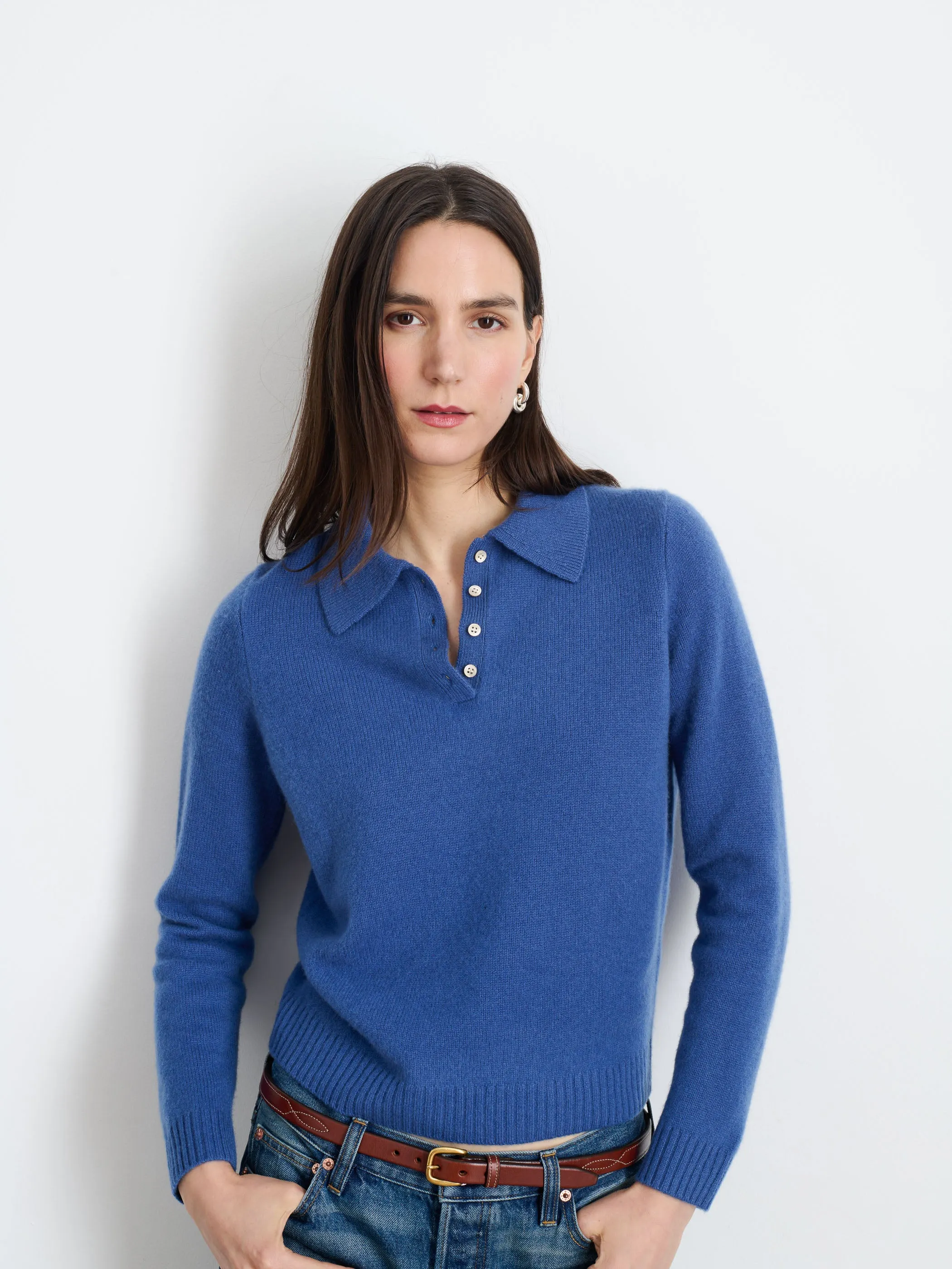 Alice Polo In Cashmere sold by Alex Mill product image thumbnail 2