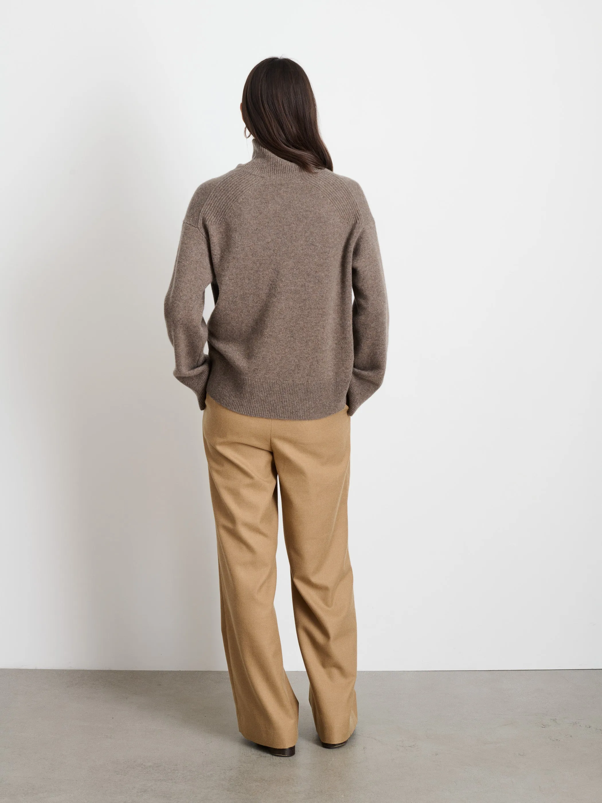 Cecile Turtleneck in Cashmere sold by Alex Mill product image thumbnail 5