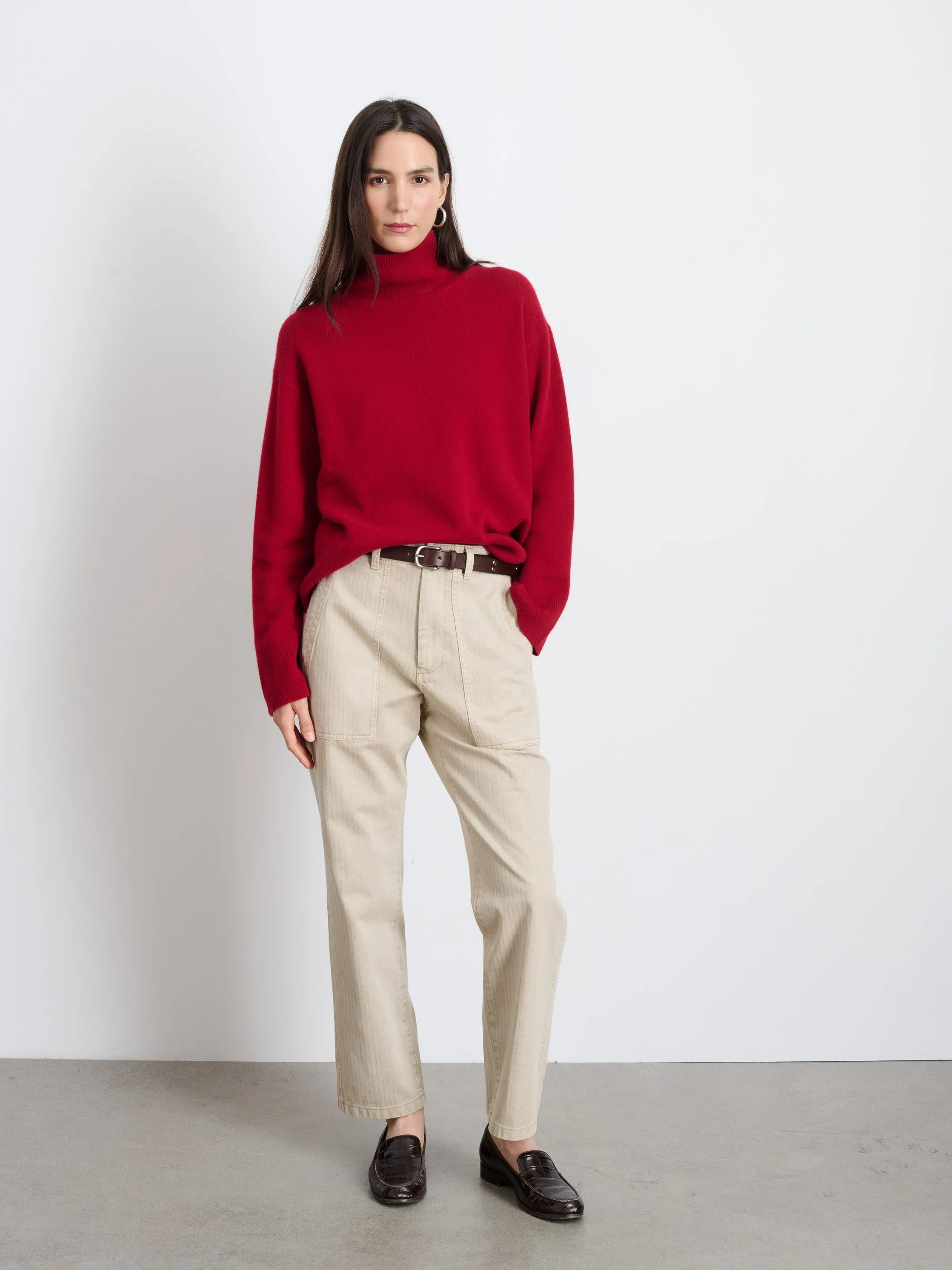 Cecile Turtleneck in Cashmere sold by Alex Mill product image thumbnail 3