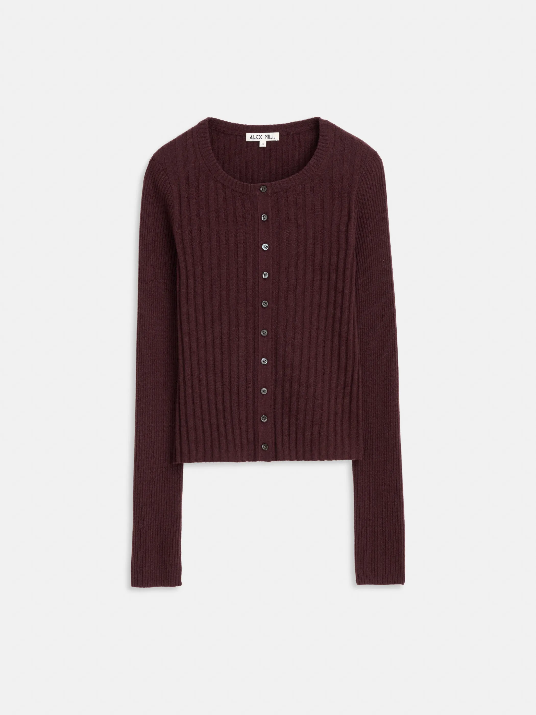 Kristin Ribbed Cardigan sold by Alex Mill