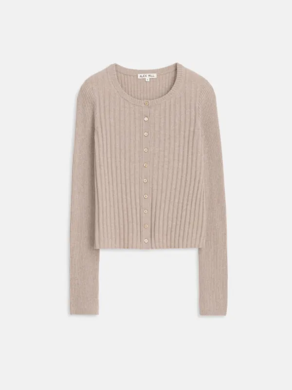 Kristin Ribbed Cardigan sold by Alex Mill