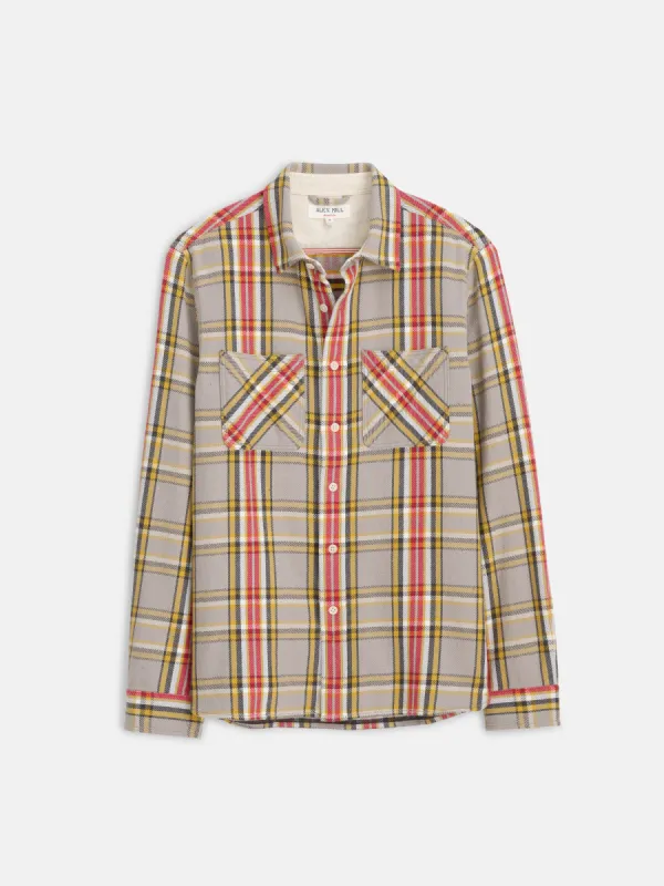 Chore Shirt In Vintage Wash Flannel sold by Alex Mill