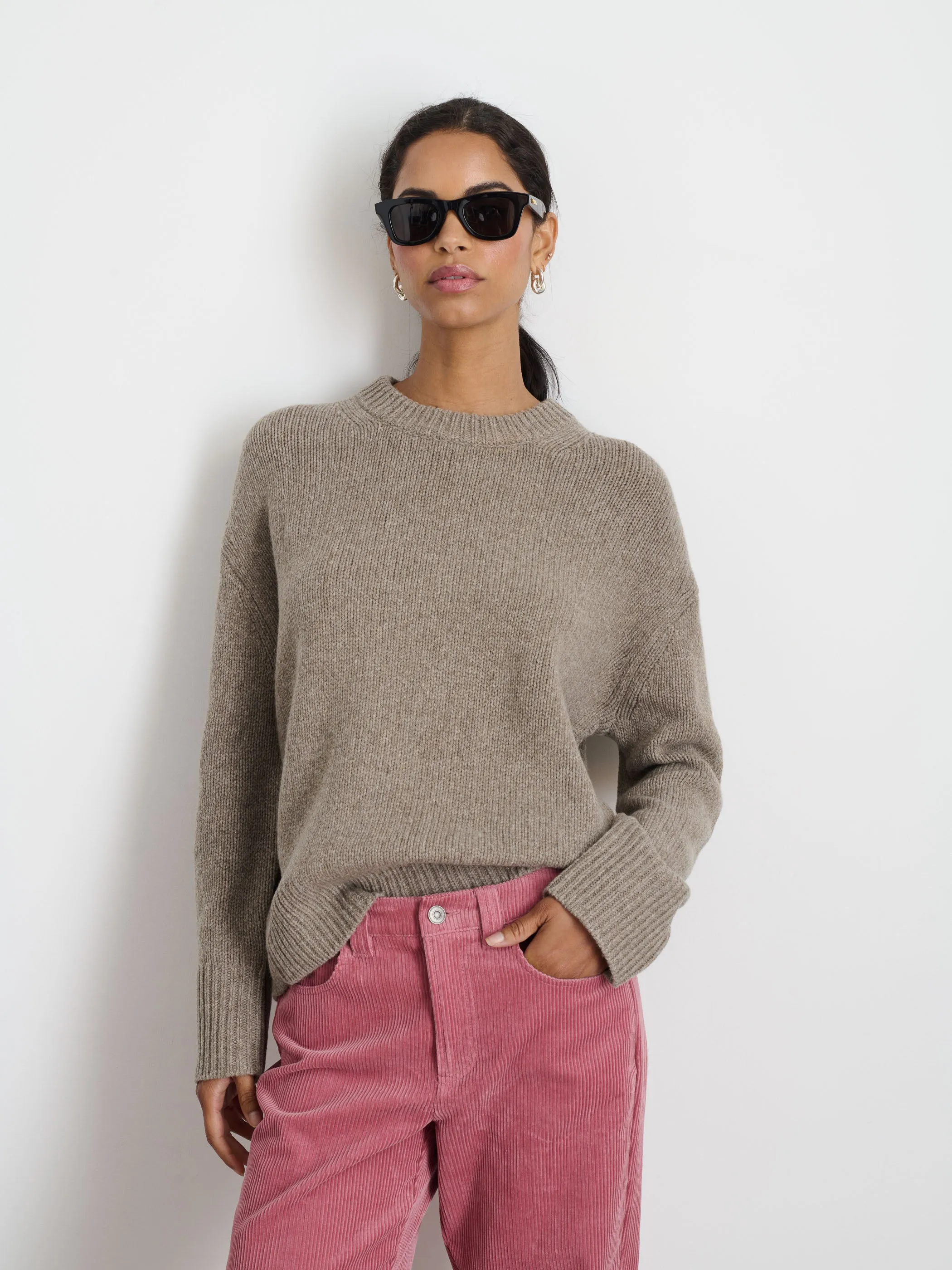 Nottinghill Sweater In Wool sold by Alex Mill product image thumbnail 2