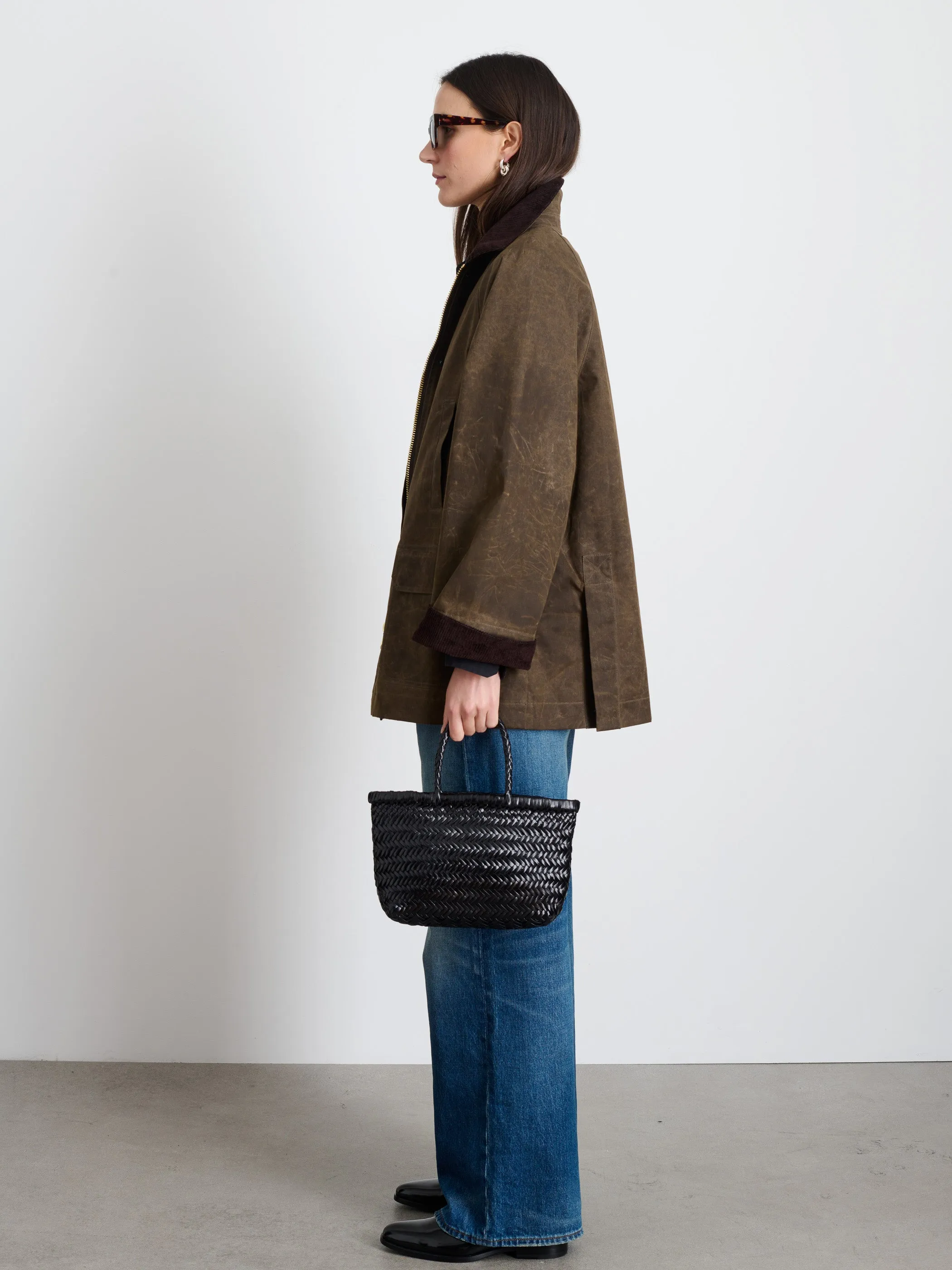 Chiltern Street Jacket In Waxed Cotton sold by Alex Mill product image thumbnail 4