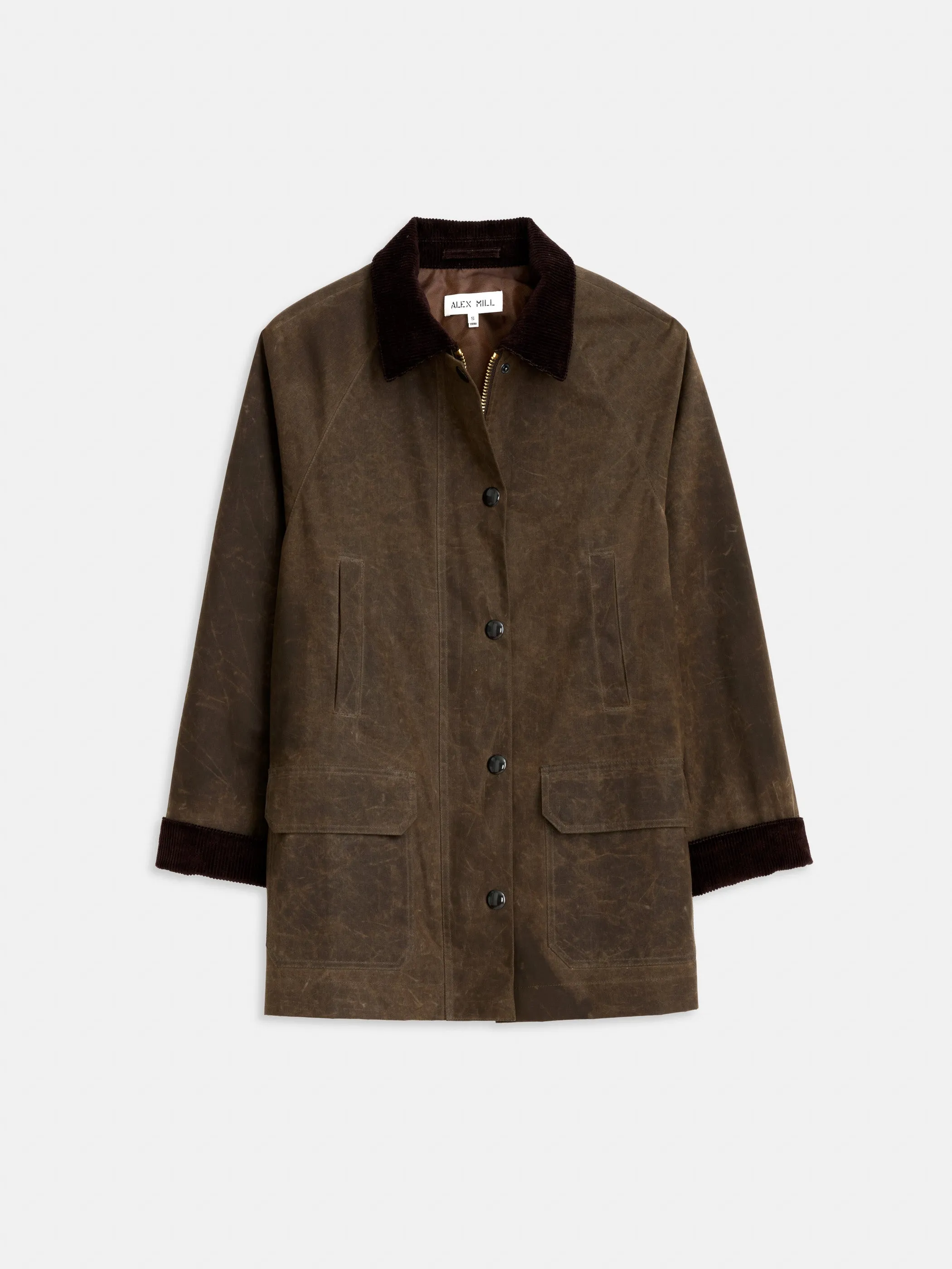 Chiltern Street Jacket In Waxed Cotton sold by Alex Mill