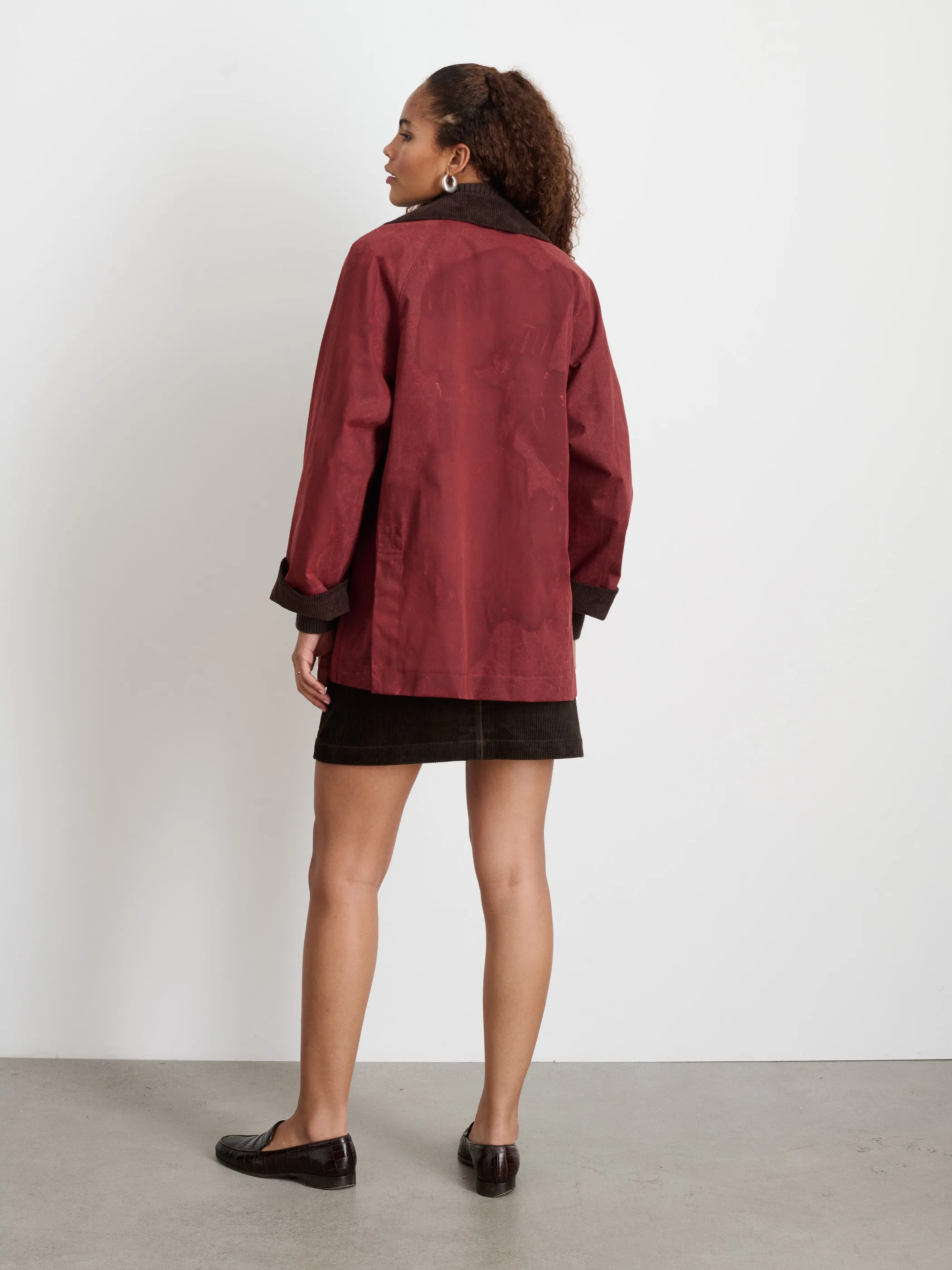 Chiltern Street Jacket In Waxed Cotton sold by Alex Mill product image thumbnail 5