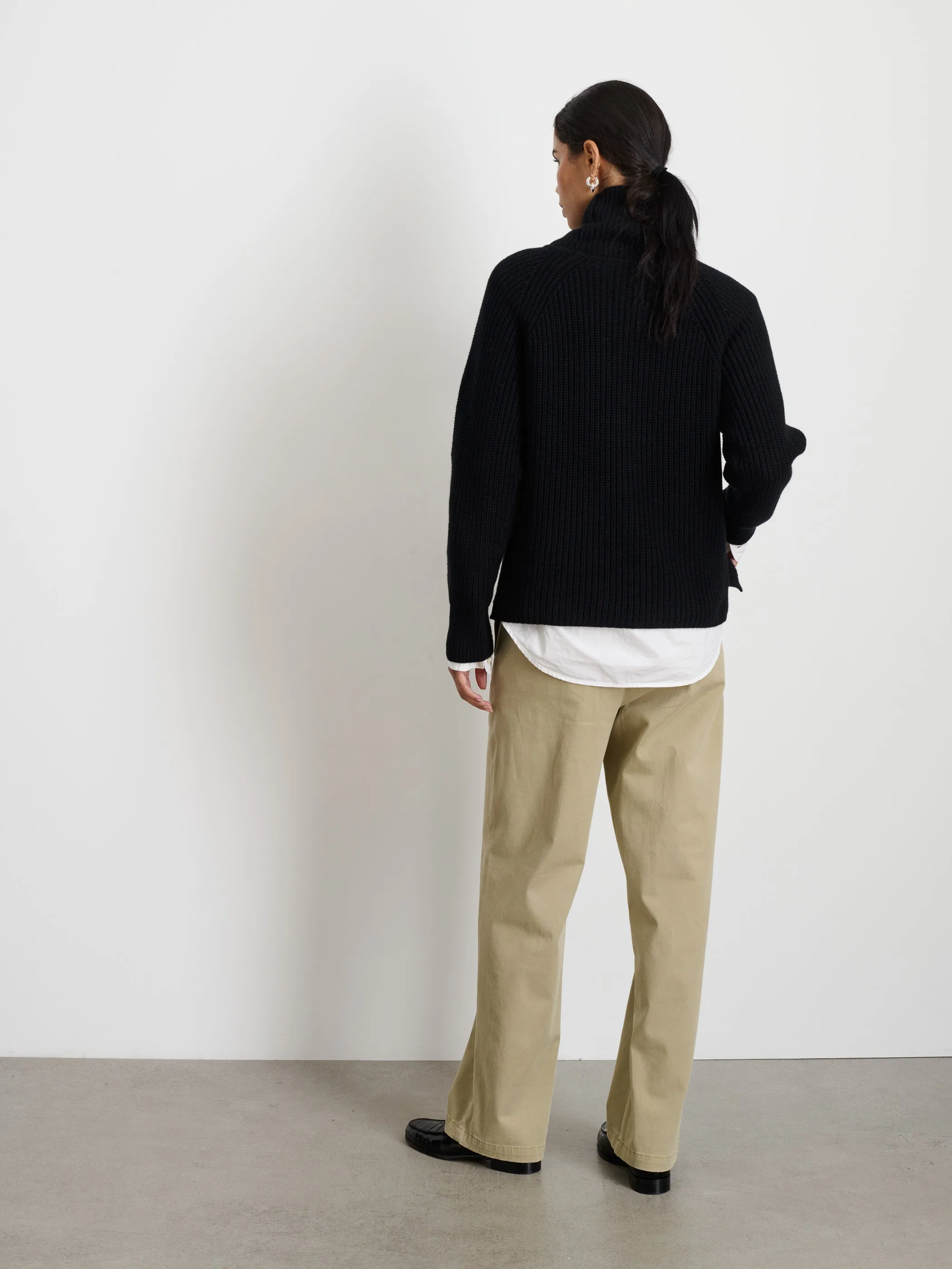 Chelsea Turtleneck In Cotton Cashmere sold by Alex Mill product image thumbnail 5