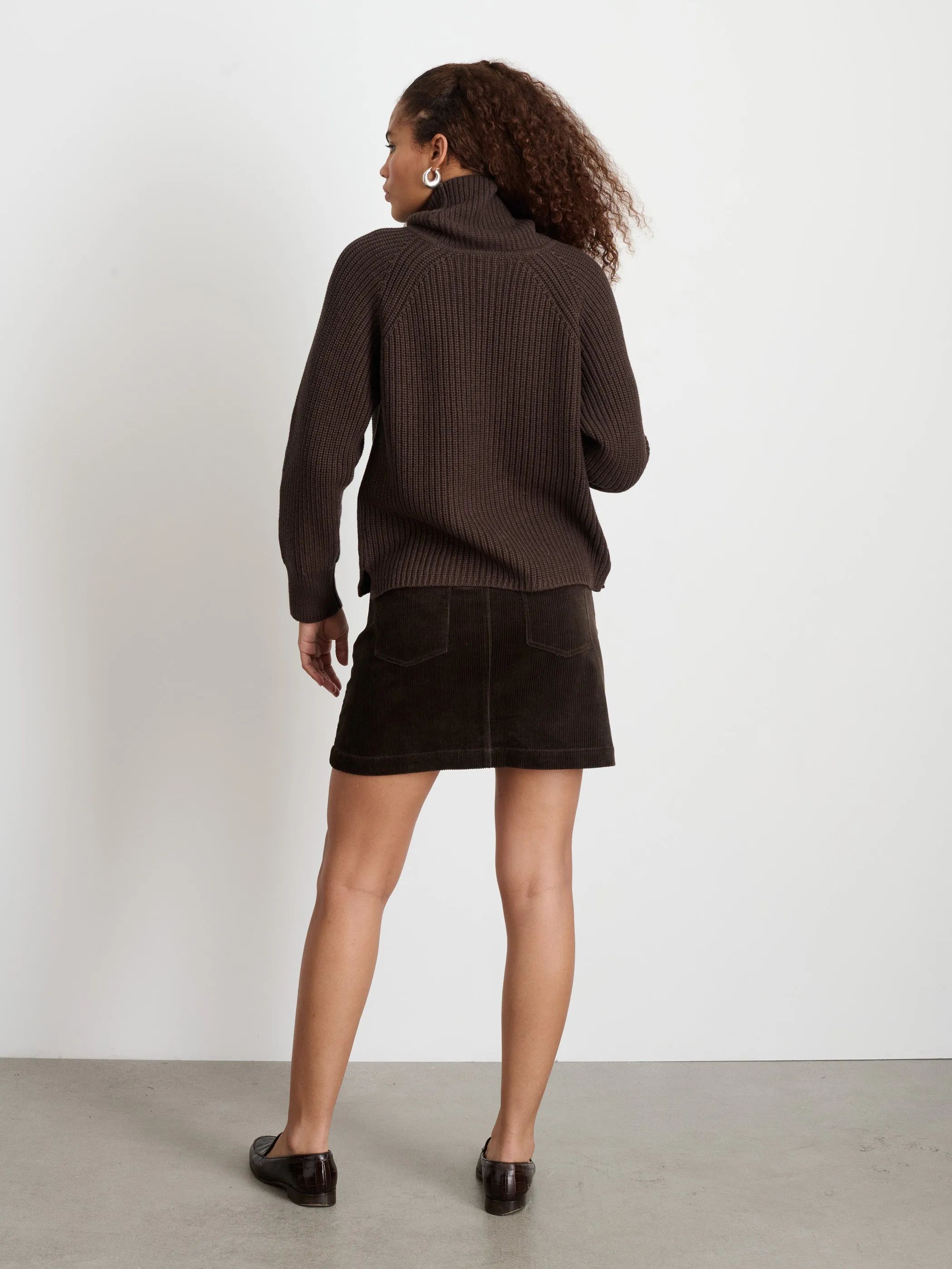 Chelsea Turtleneck In Cotton Cashmere sold by Alex Mill product image thumbnail 5