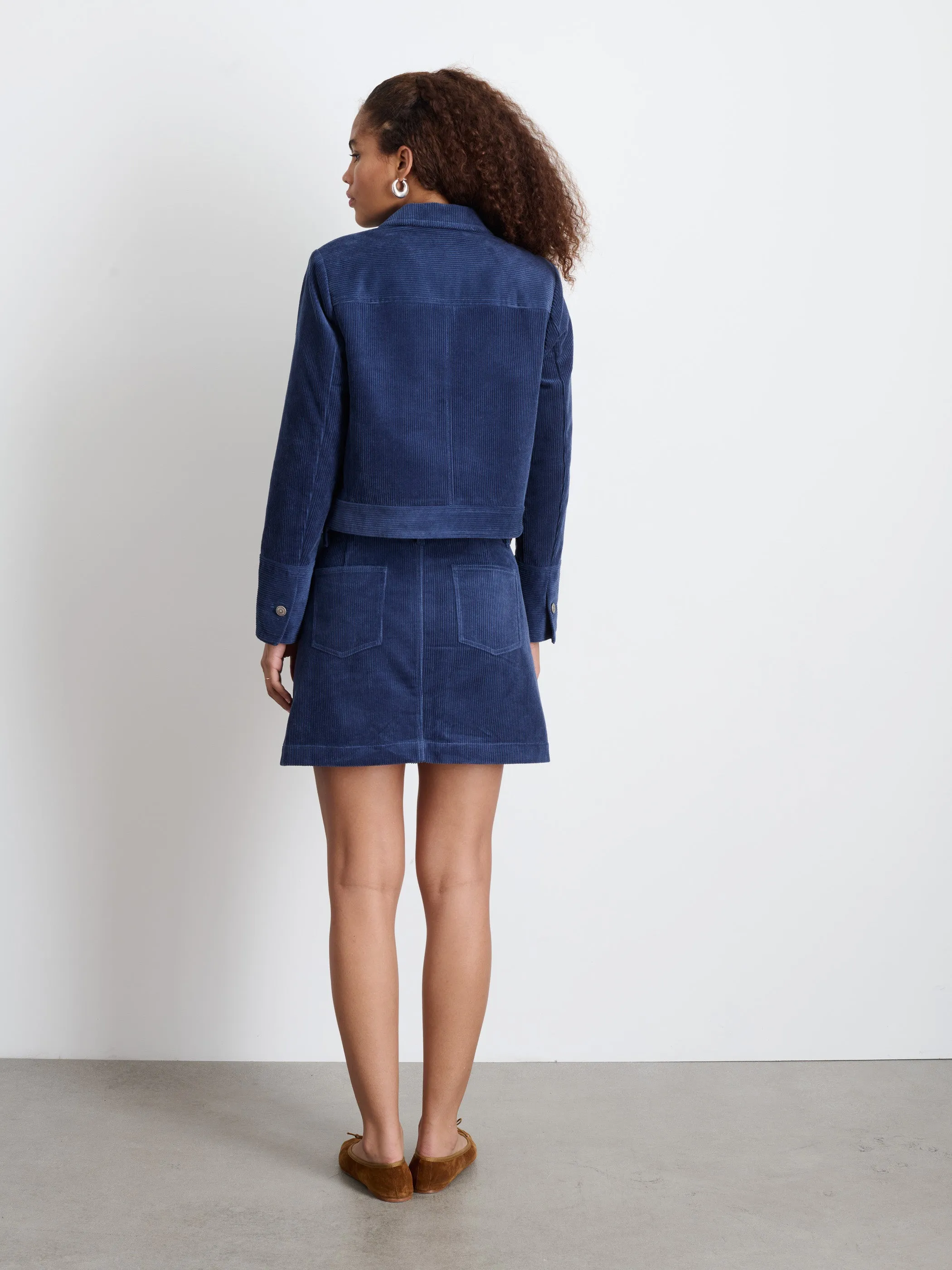 Camden Skirt In Corduroy sold by Alex Mill product image thumbnail 4