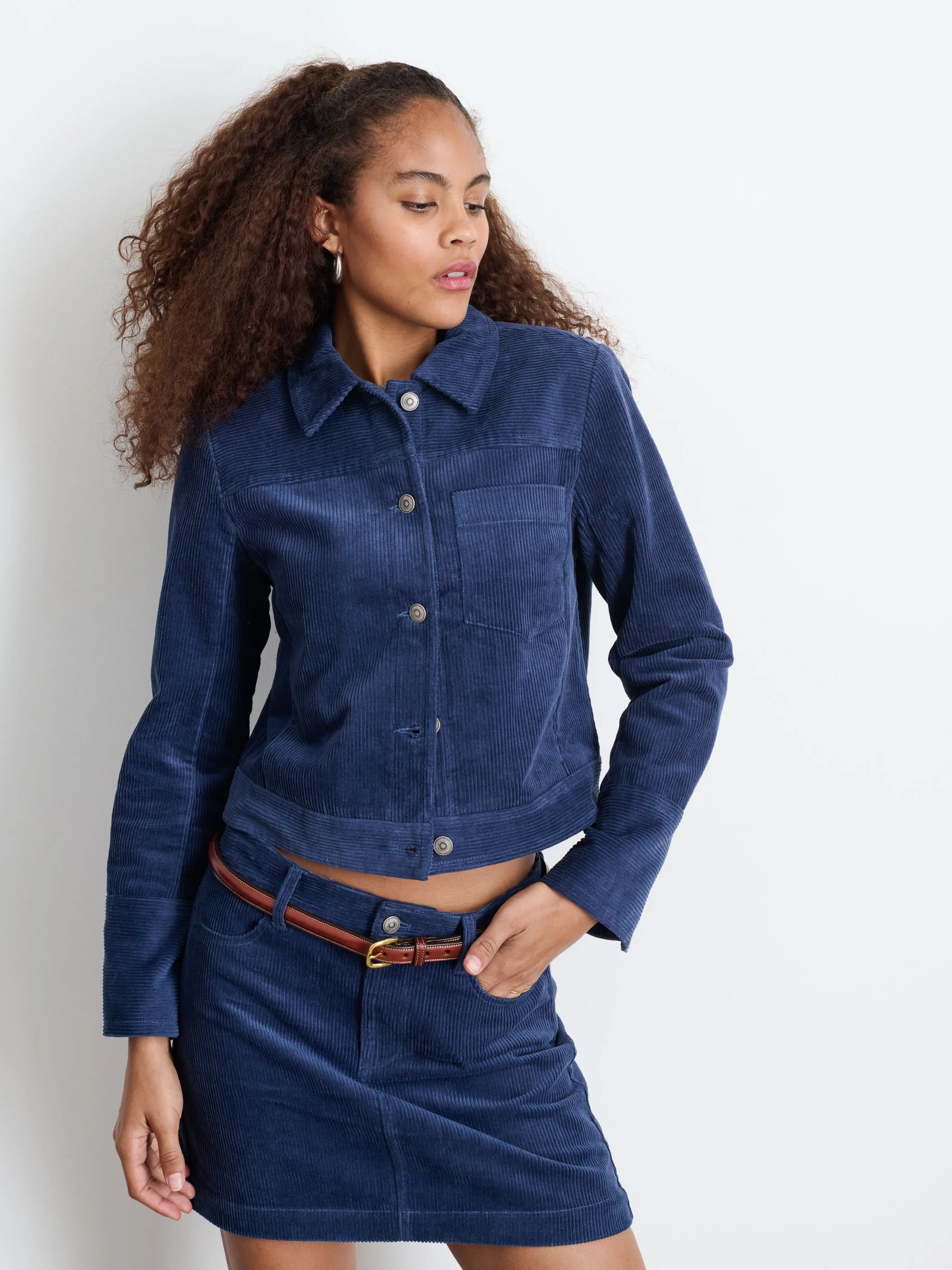 Camden Skirt In Corduroy sold by Alex Mill product image thumbnail 5