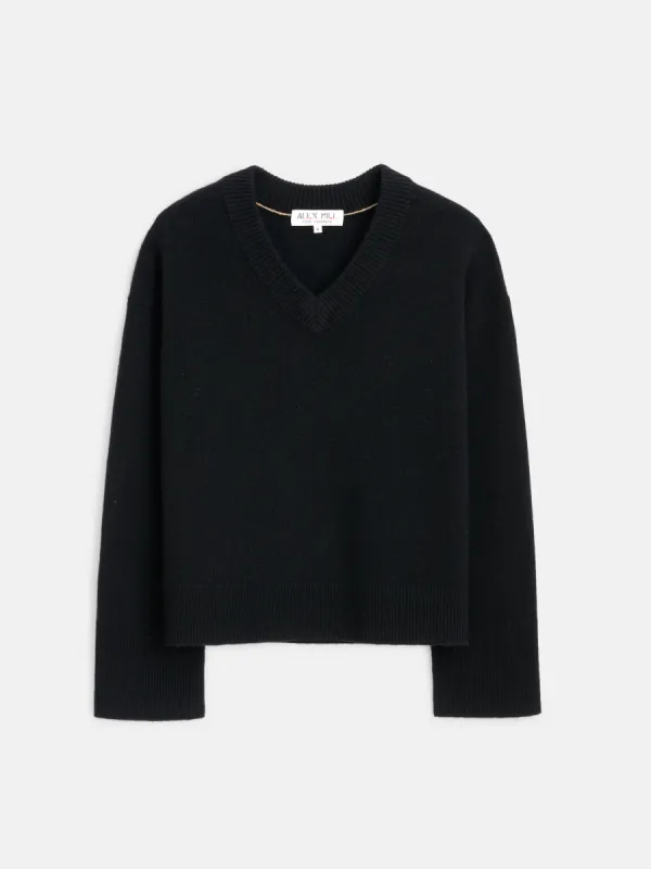 Rowan V-Neck in Cashmere sold by Alex Mill