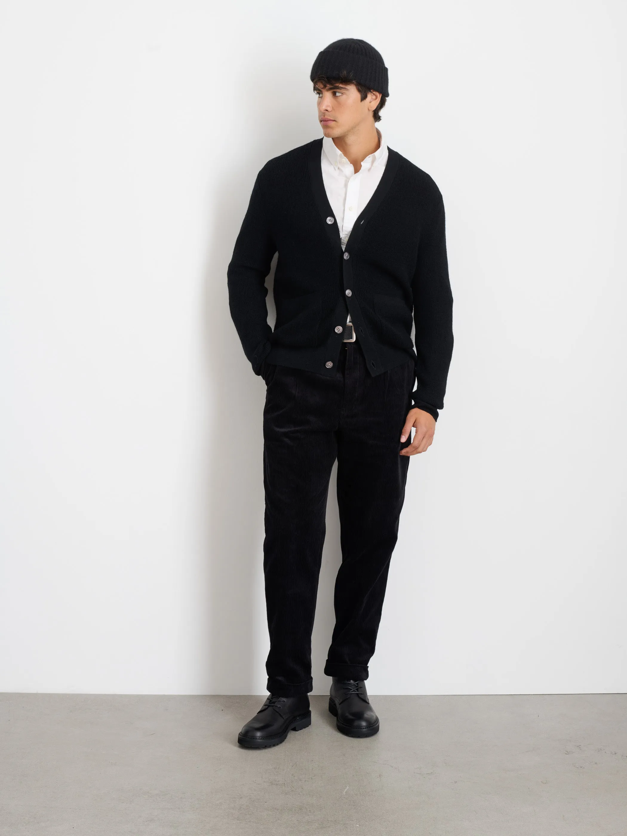 Samuel Cardigan In Wool sold by Alex Mill product image thumbnail 3