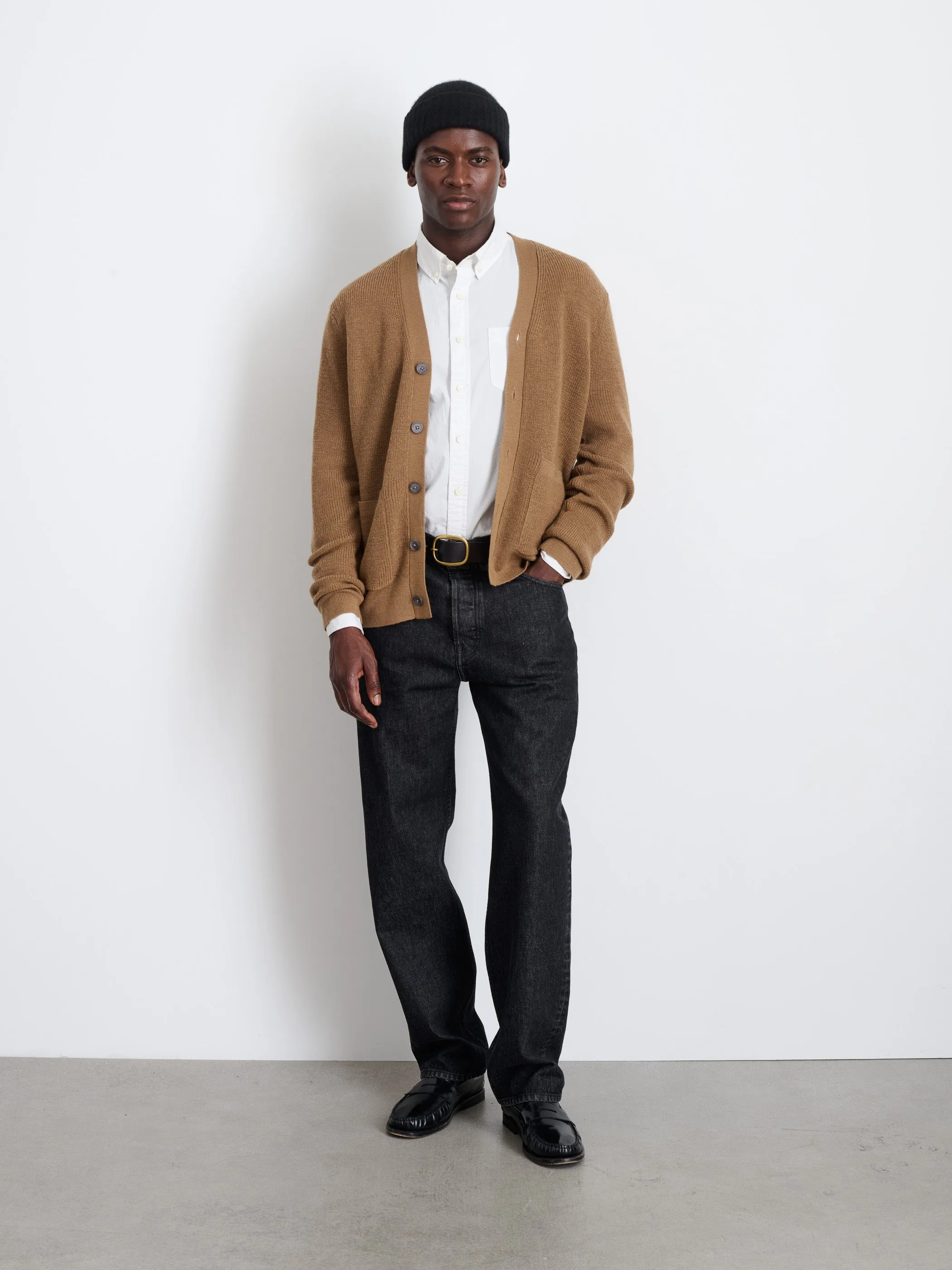 Samuel Cardigan In Wool sold by Alex Mill product image thumbnail 3