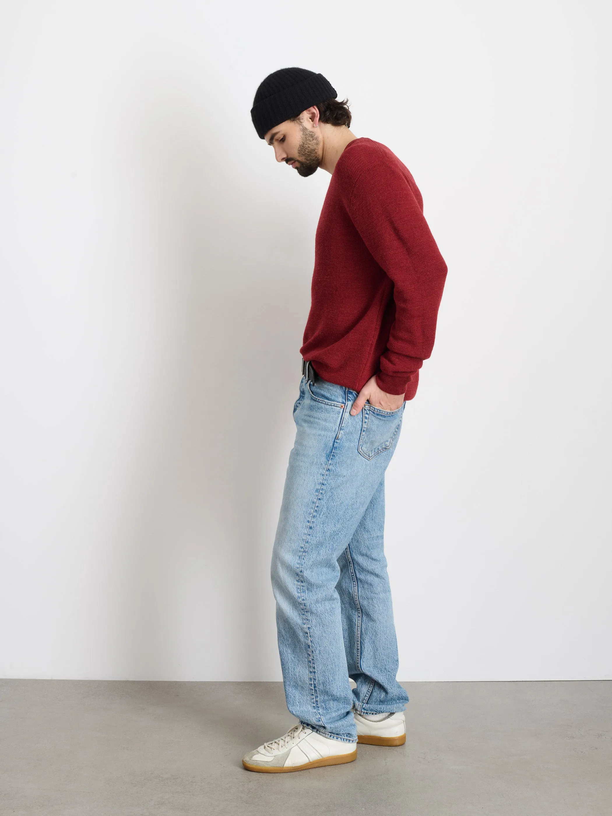 Hank Crewneck Sweater In Wool sold by Alex Mill product image thumbnail 4