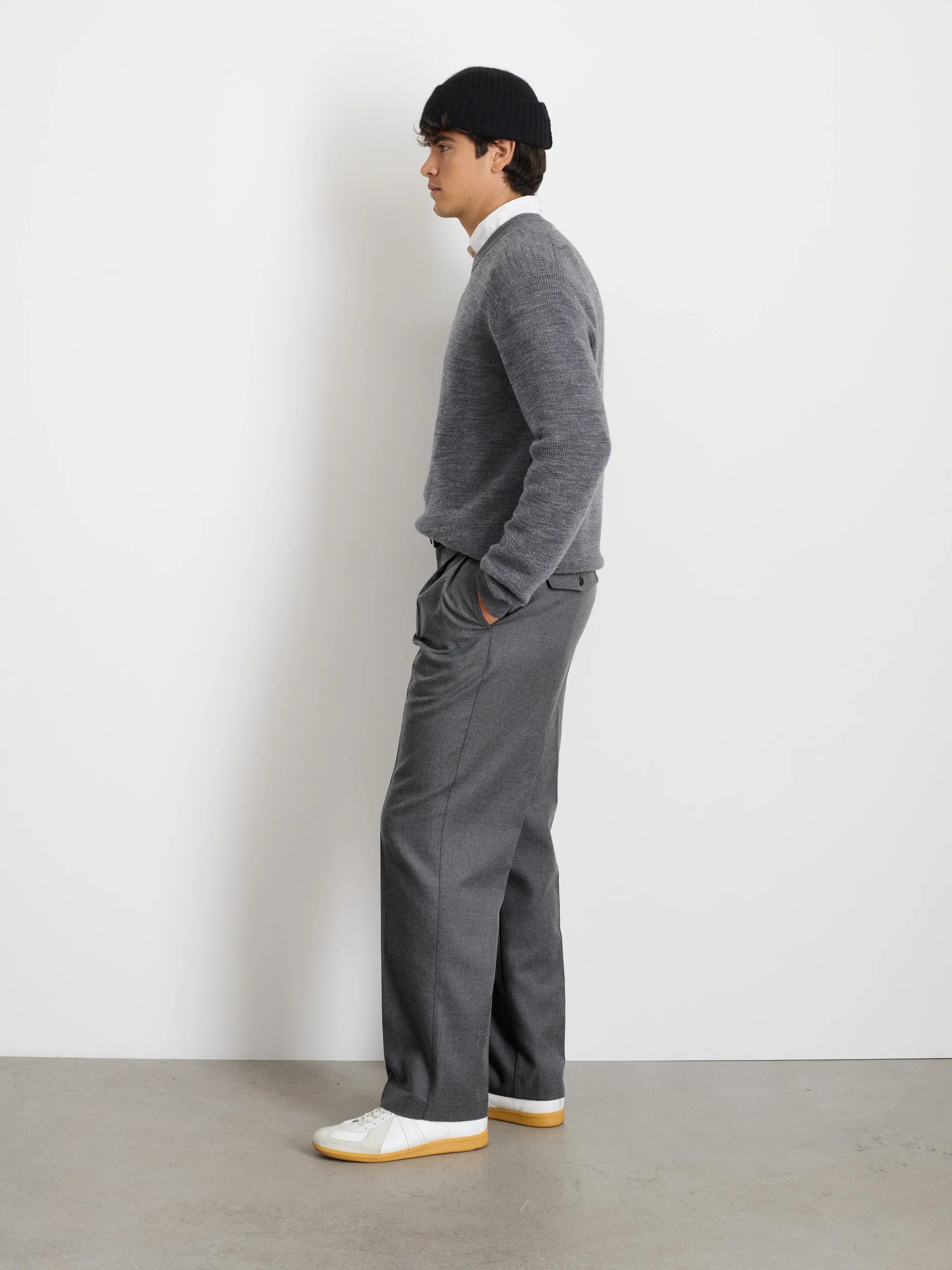 Hank Crewneck Sweater In Wool sold by Alex Mill product image thumbnail 4