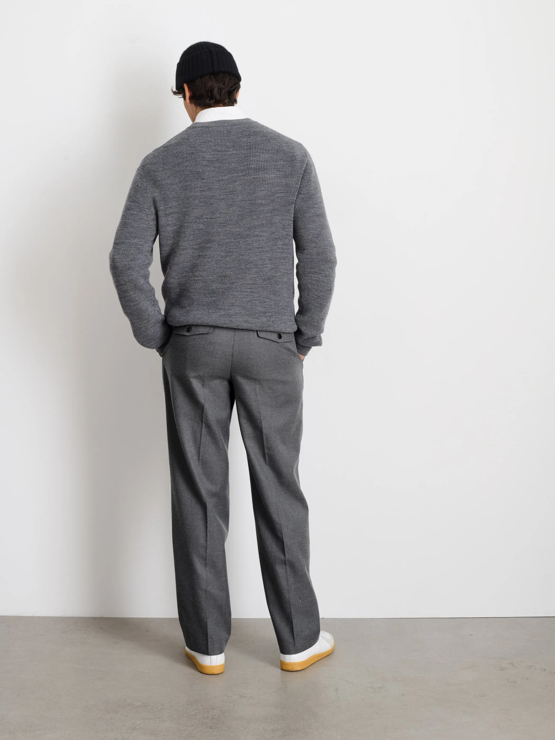 Hank Crewneck Sweater In Wool sold by Alex Mill product image thumbnail 5