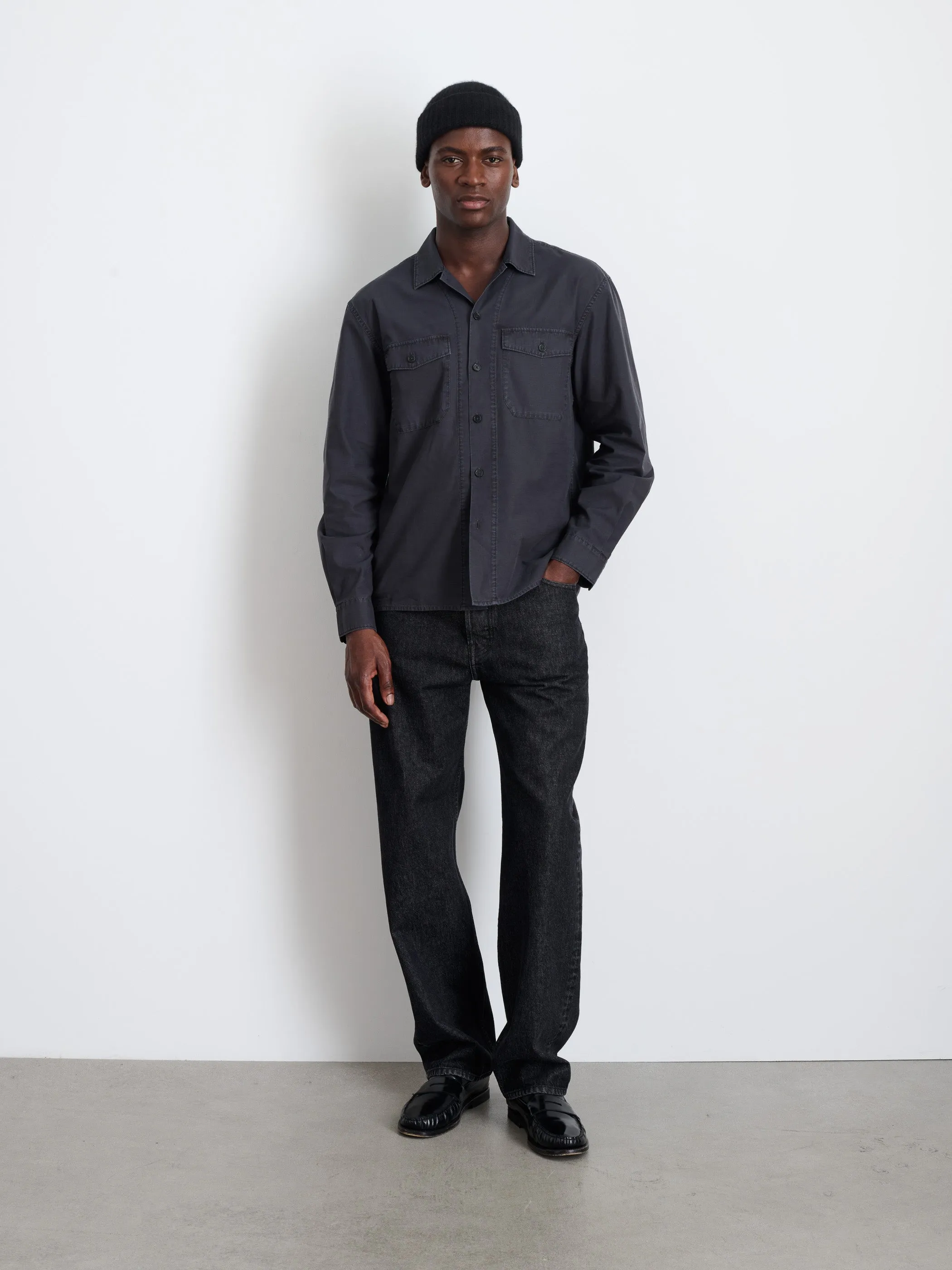 Field Shirt In Crosshatch Cotton sold by Alex Mill product image thumbnail 2