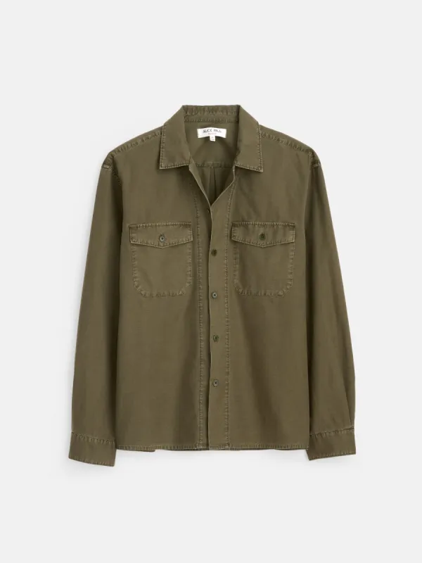 Field Shirt In Crosshatch Cotton sold by Alex Mill