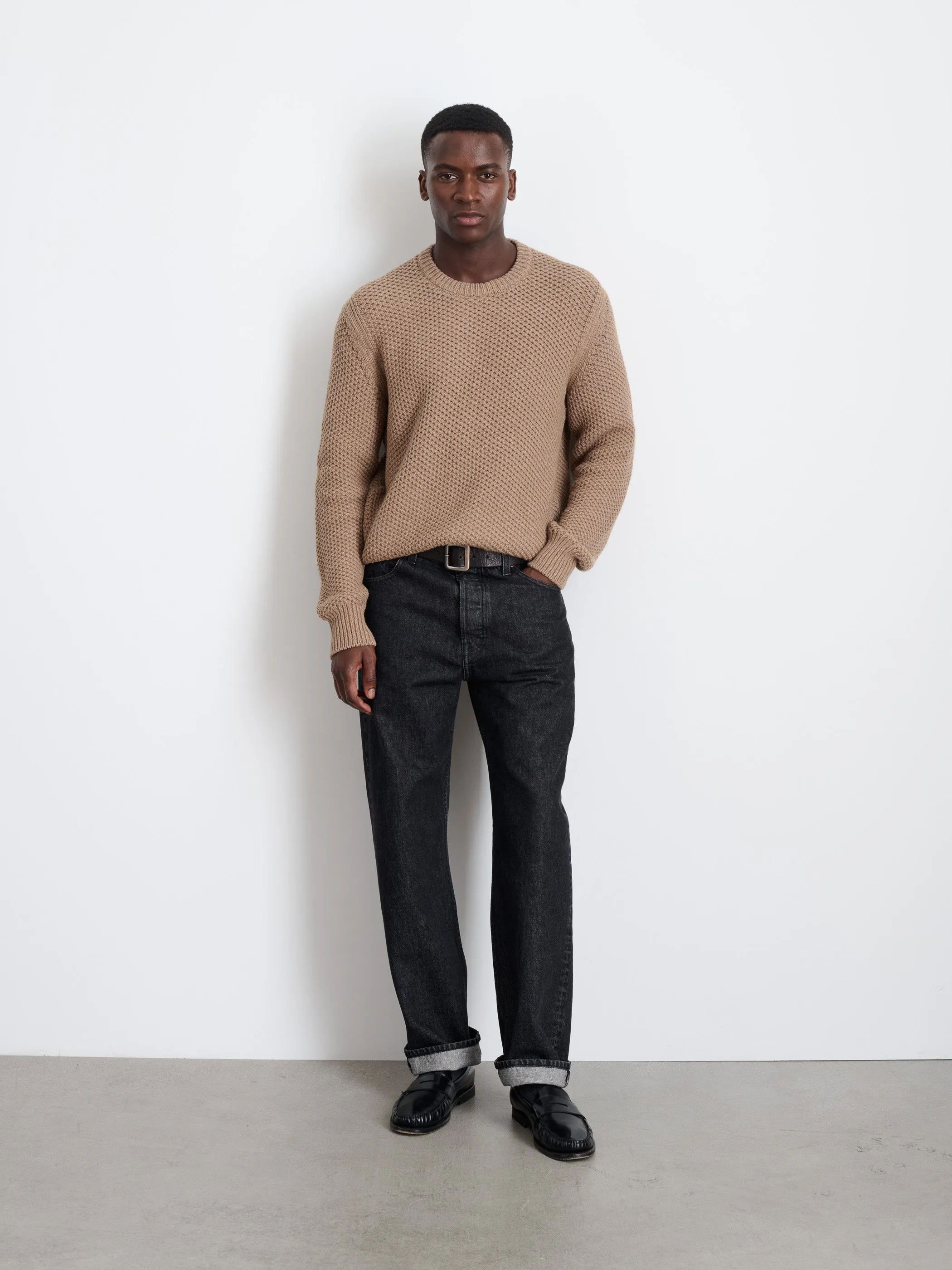 Benji Crewneck Sweater sold by Alex Mill product image thumbnail 3