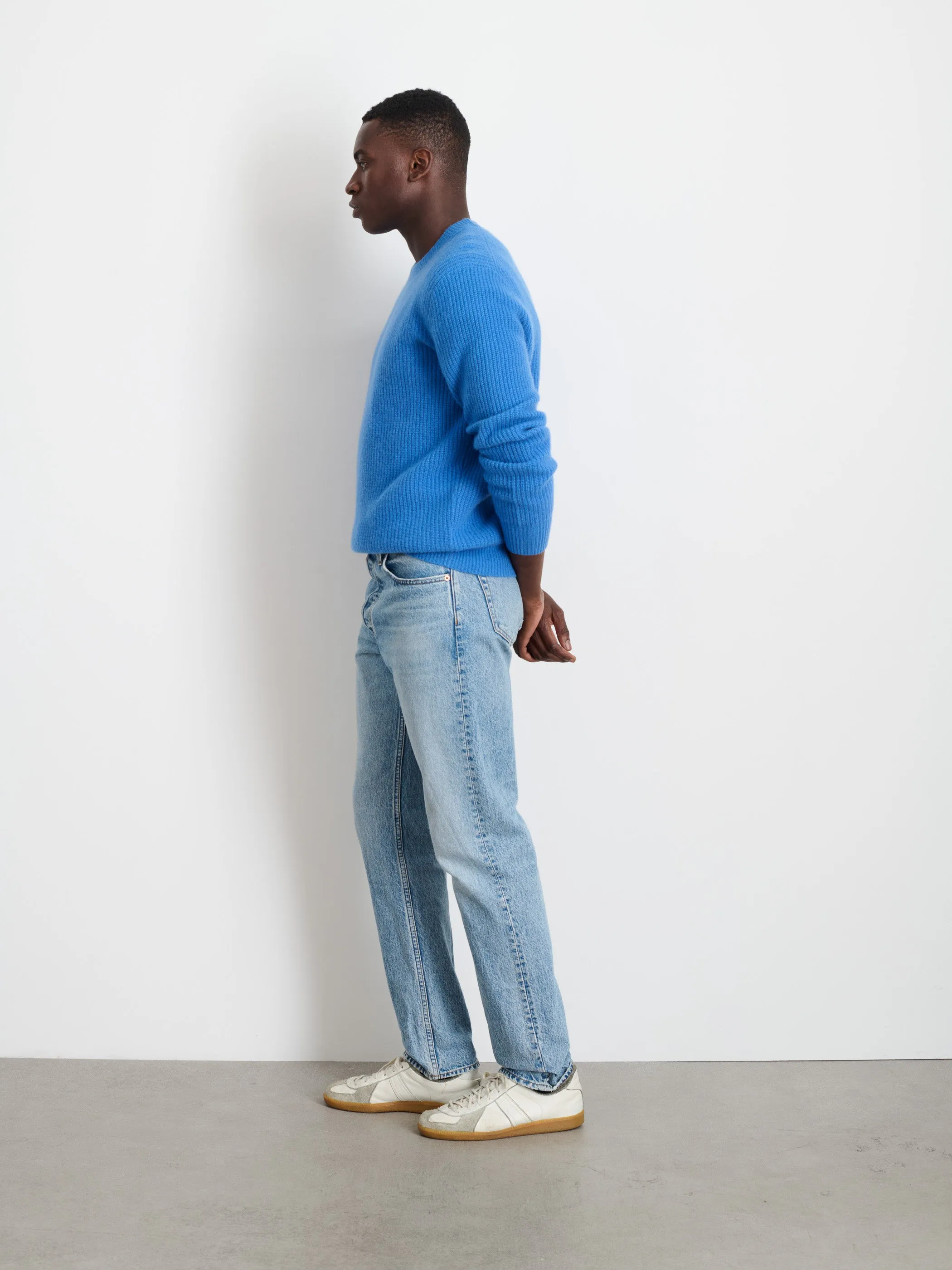 Jordan Sweater in Washed Cashmere sold by Alex Mill product image thumbnail 4