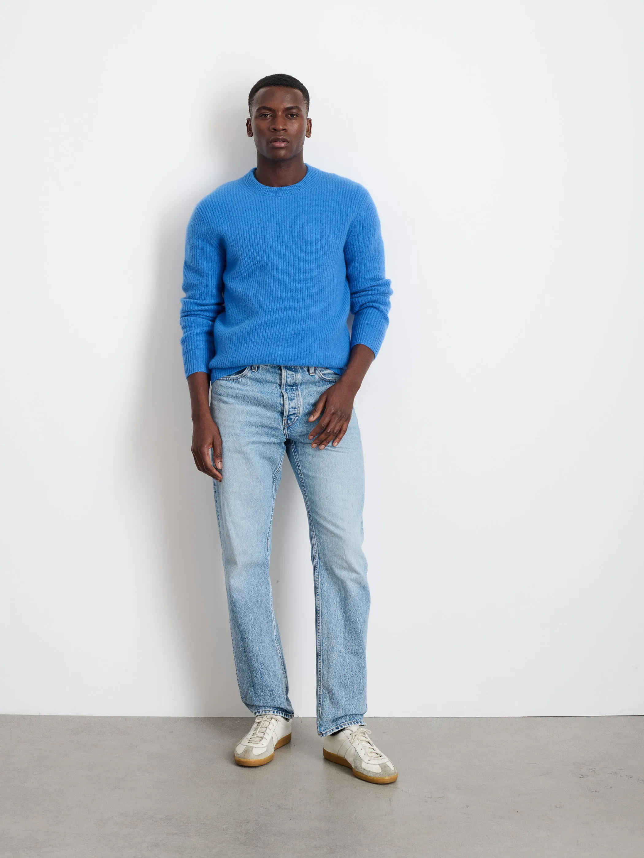 Jordan Sweater in Washed Cashmere sold by Alex Mill product image thumbnail 3