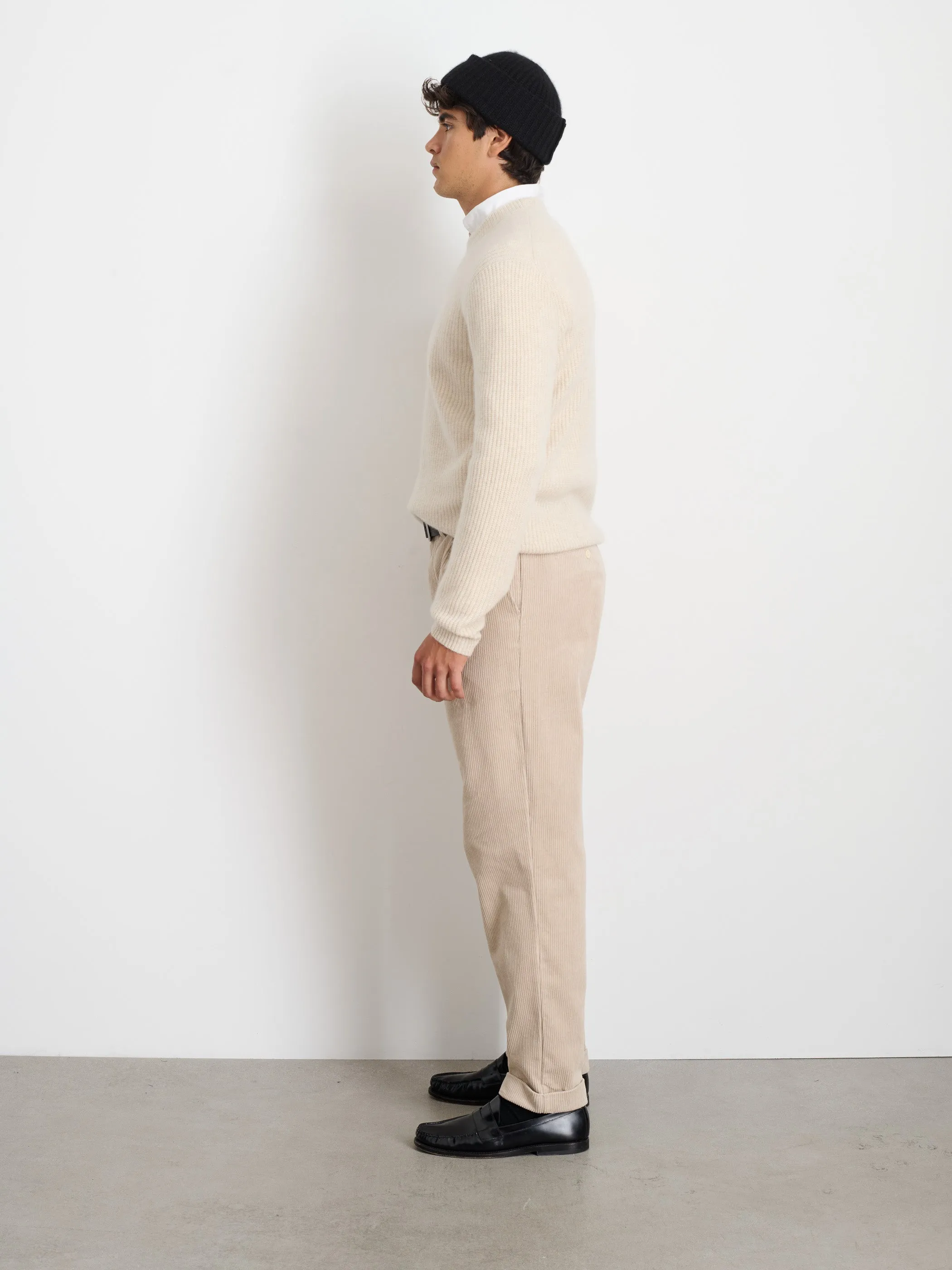 Jordan Sweater In Washed Cashmere sold by Alex Mill product image thumbnail 4