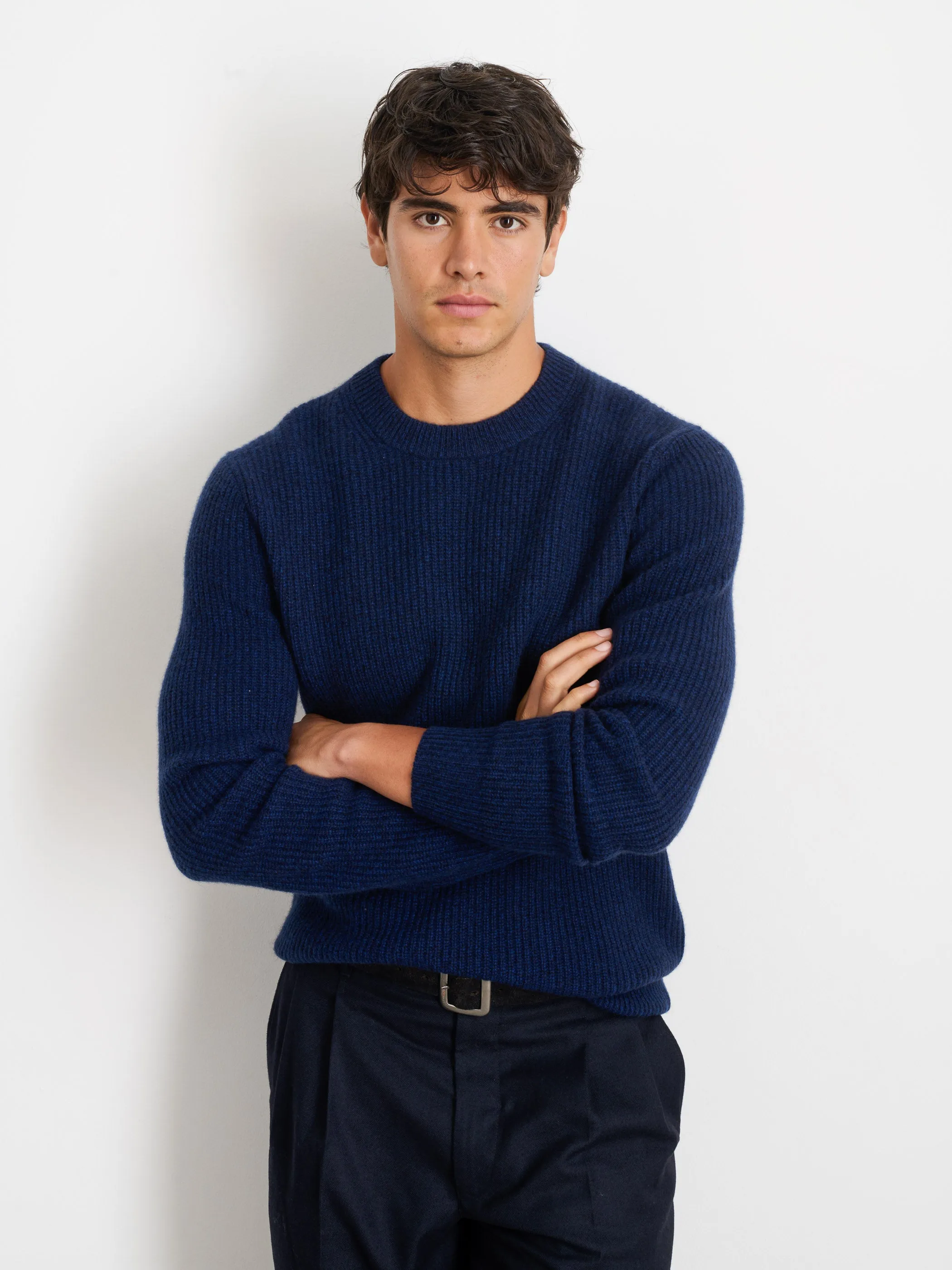 Jordan Sweater In Washed Cashmere sold by Alex Mill product image thumbnail 2
