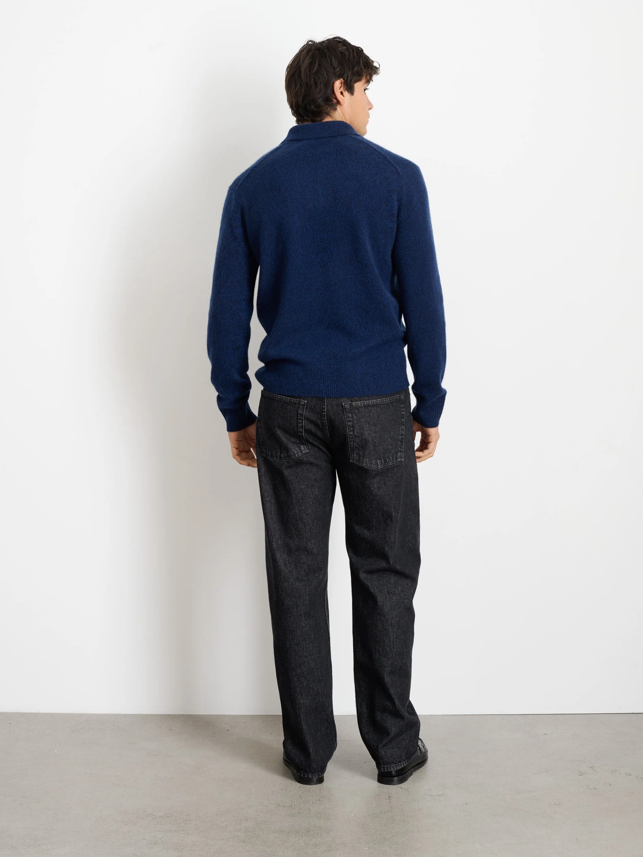 Jacob Polo Sweater In Cashmere sold by Alex Mill product image thumbnail 5