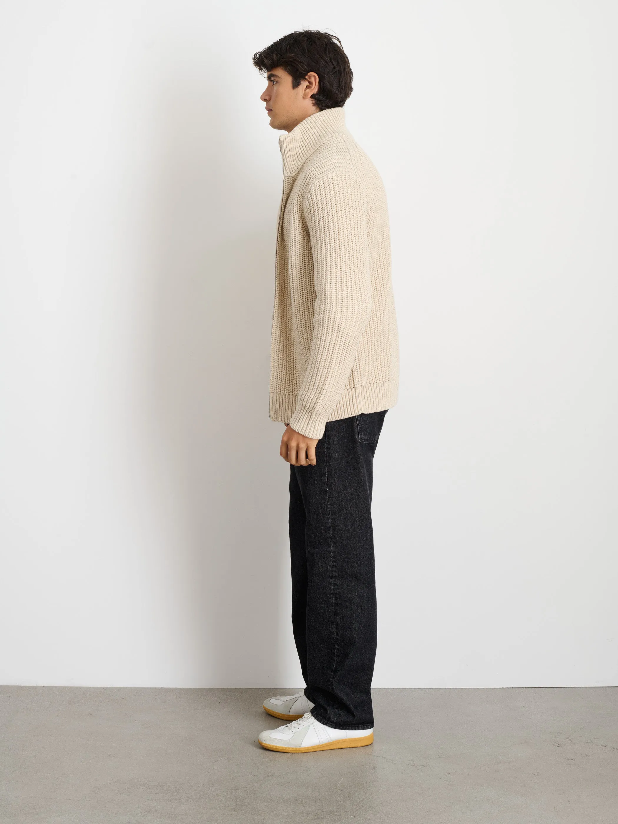 Wright Cardigan in Chunky Cotton sold by Alex Mill product image thumbnail 4