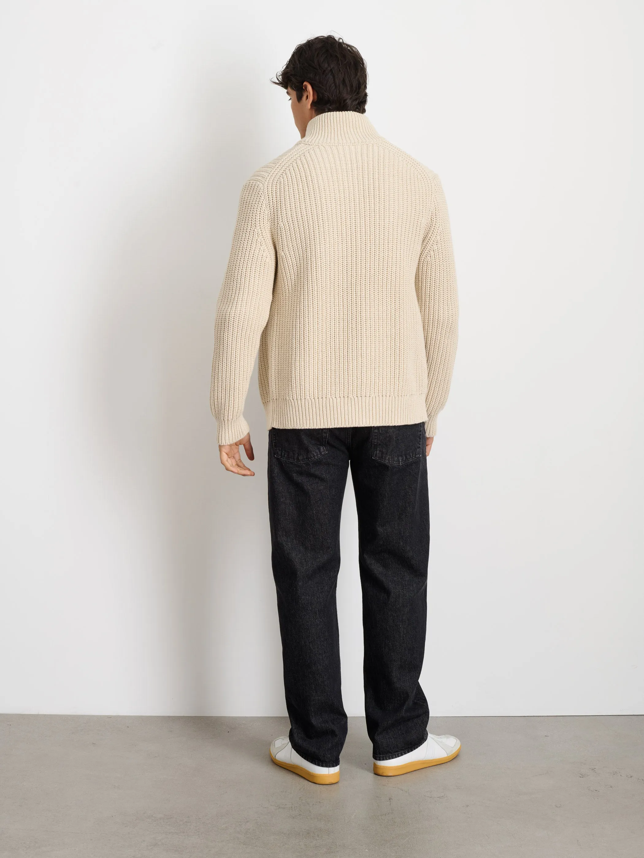 Wright Cardigan in Chunky Cotton sold by Alex Mill product image thumbnail 5