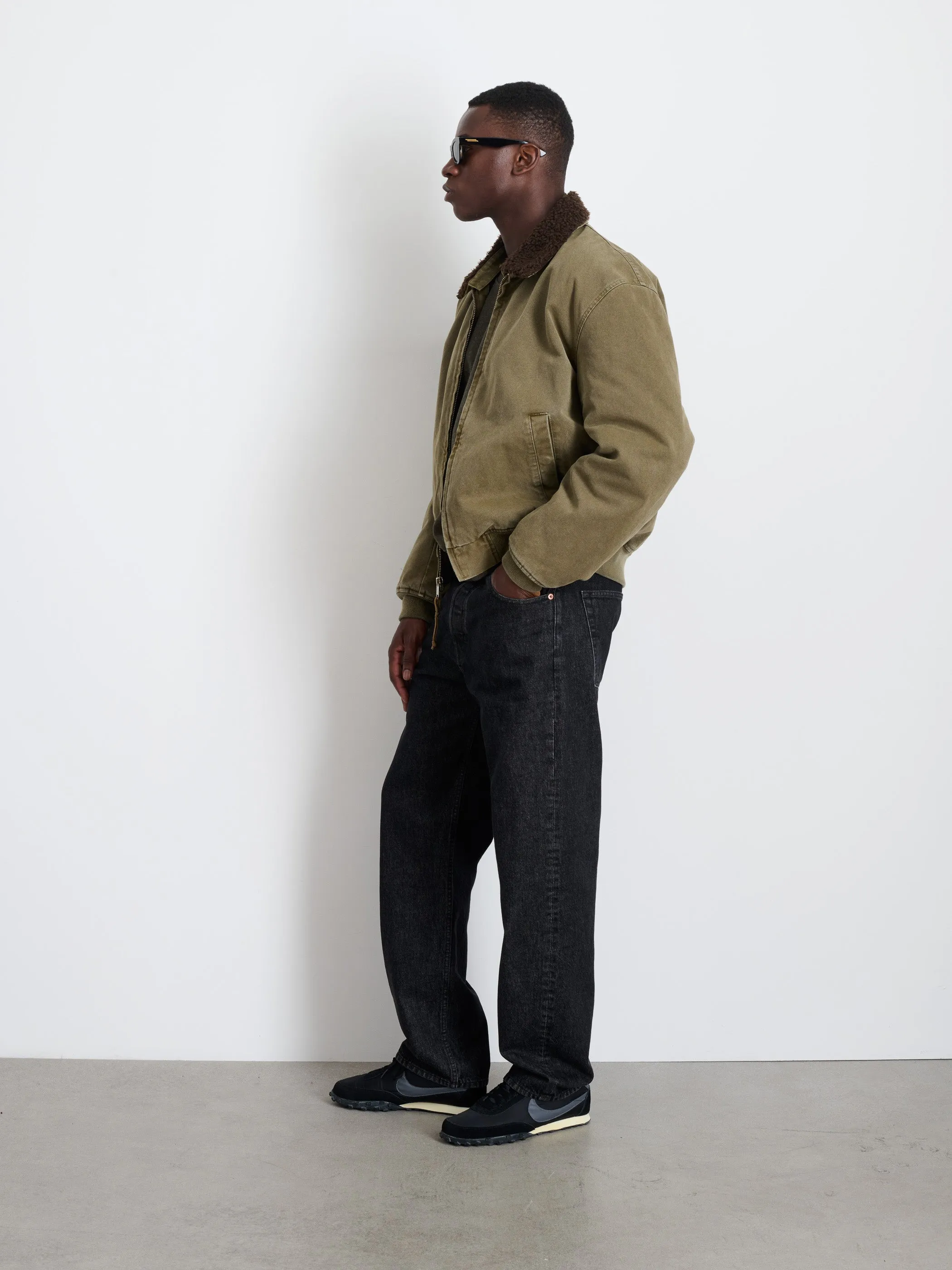 Flight Jacket In Canvas sold by Alex Mill product image thumbnail 4