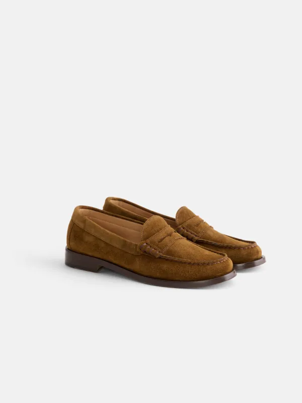 Sesa New York Loafer Brother in Suede sold by Alex Mill