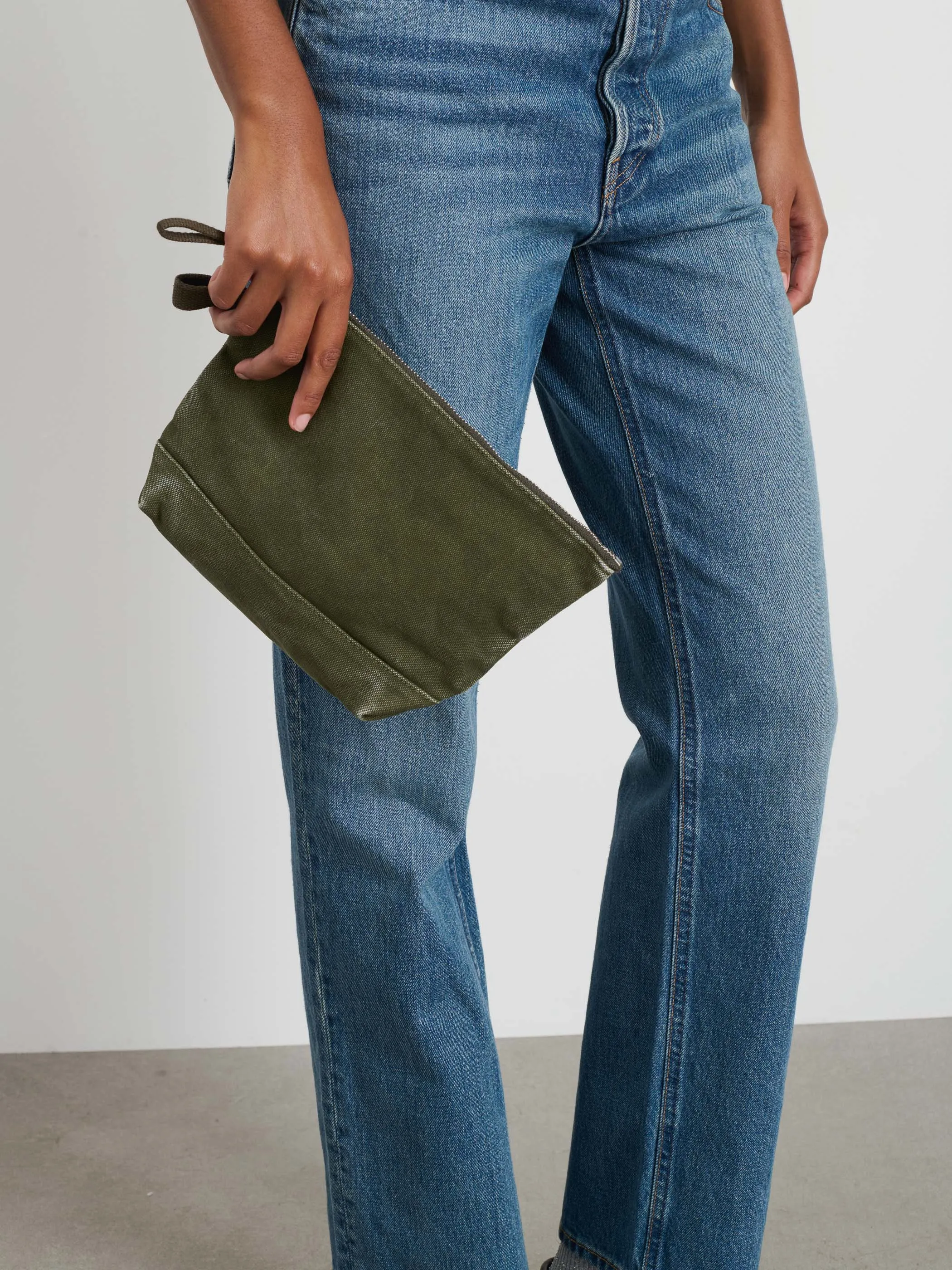 The Perfect Canvas Pouch sold by Alex Mill product image thumbnail 3