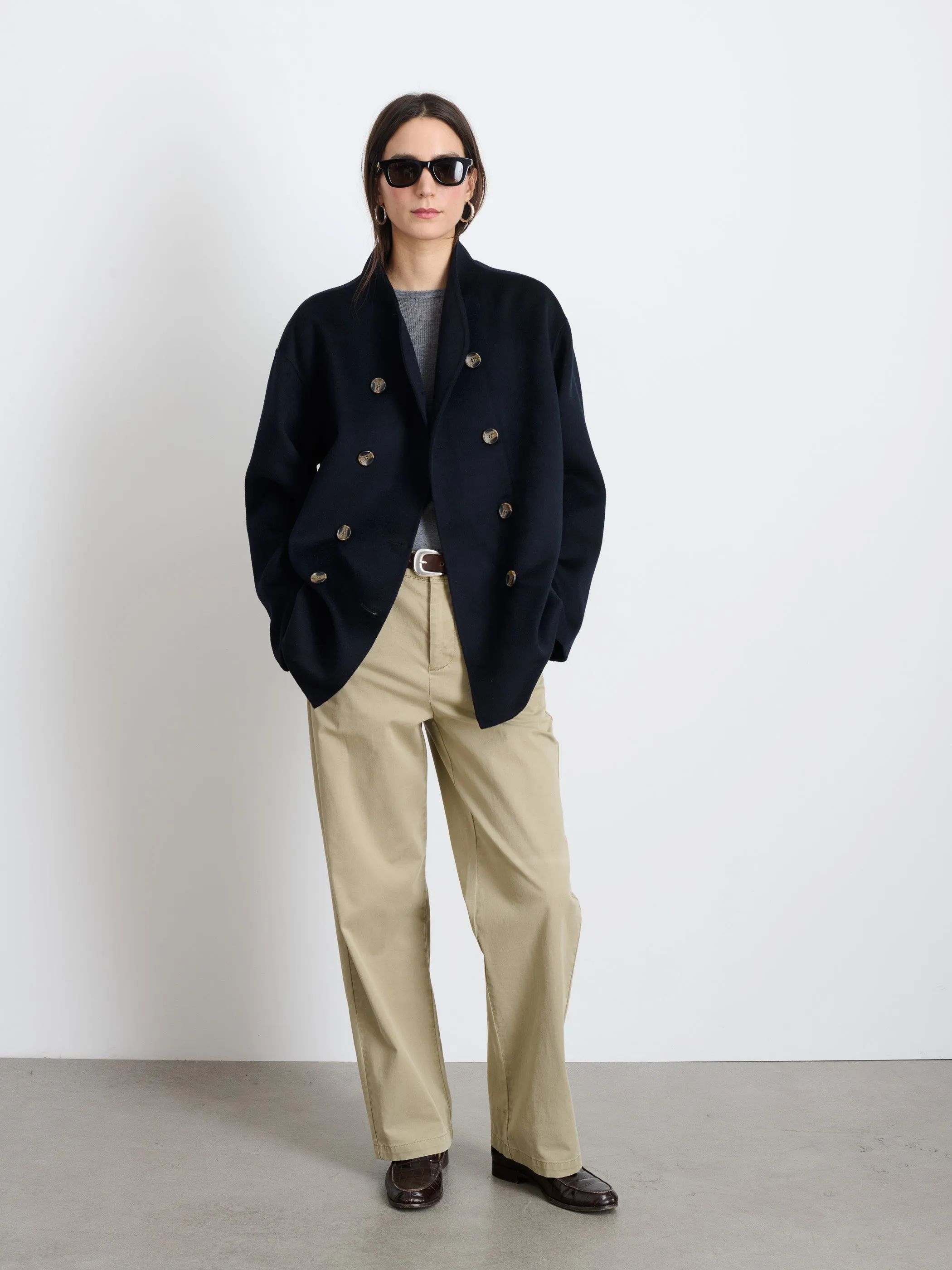 Sophia Coat In Wool sold by Alex Mill product image thumbnail 2