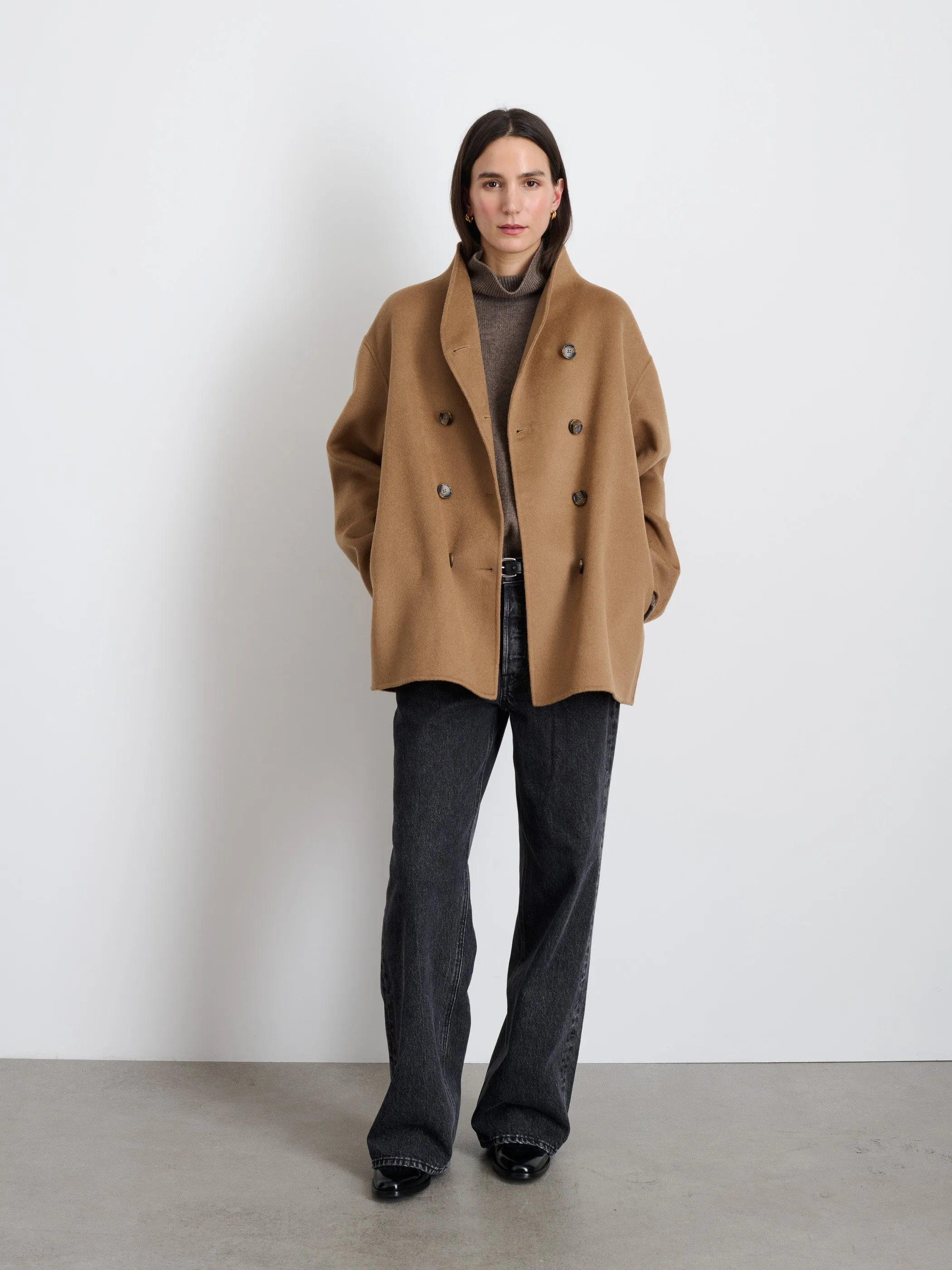Sophia Coat In Wool sold by Alex Mill product image thumbnail 2