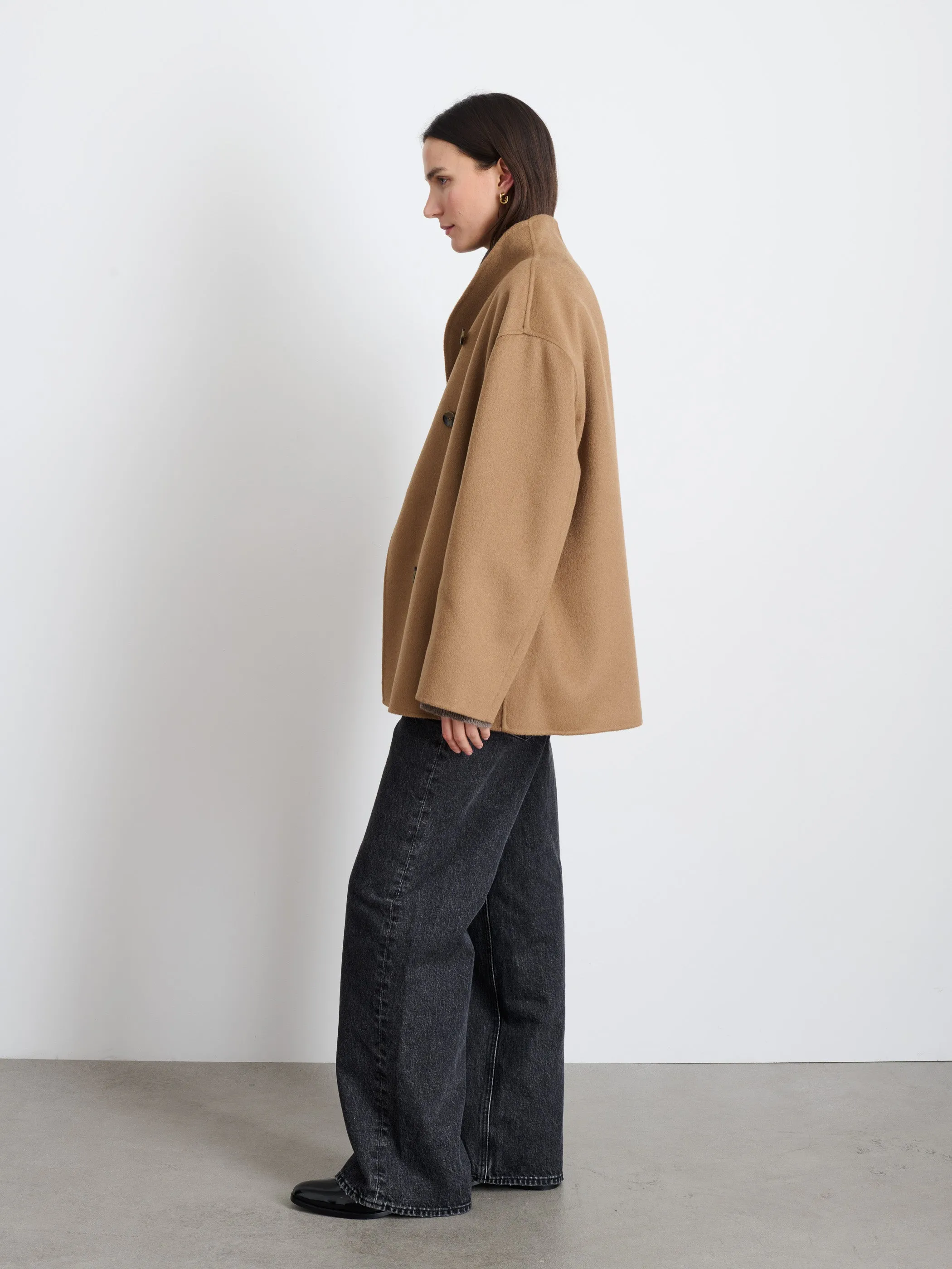 Sophia Coat In Wool sold by Alex Mill product image thumbnail 3