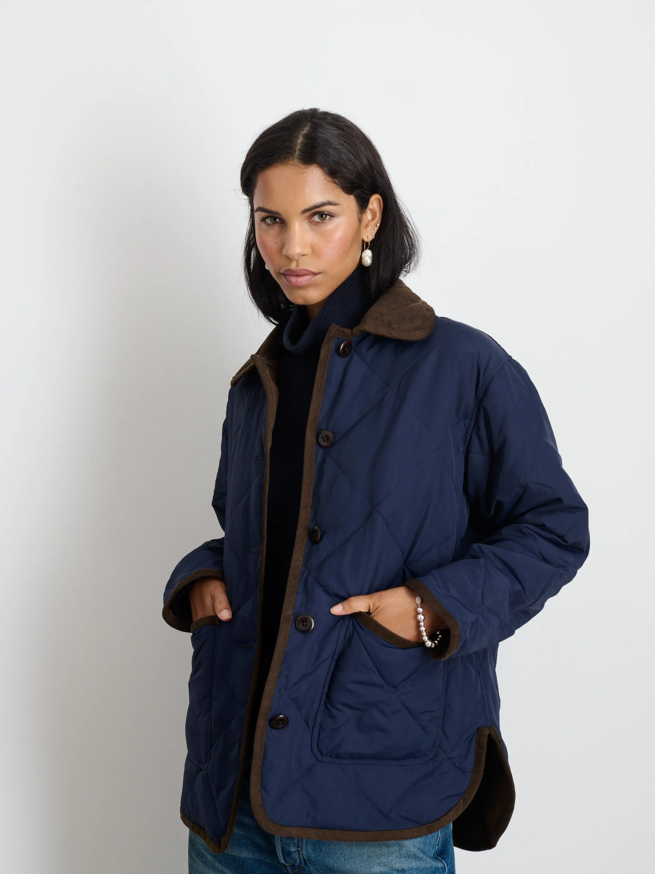 Quinn Quilted Jacket sold by Alex Mill product image thumbnail 5