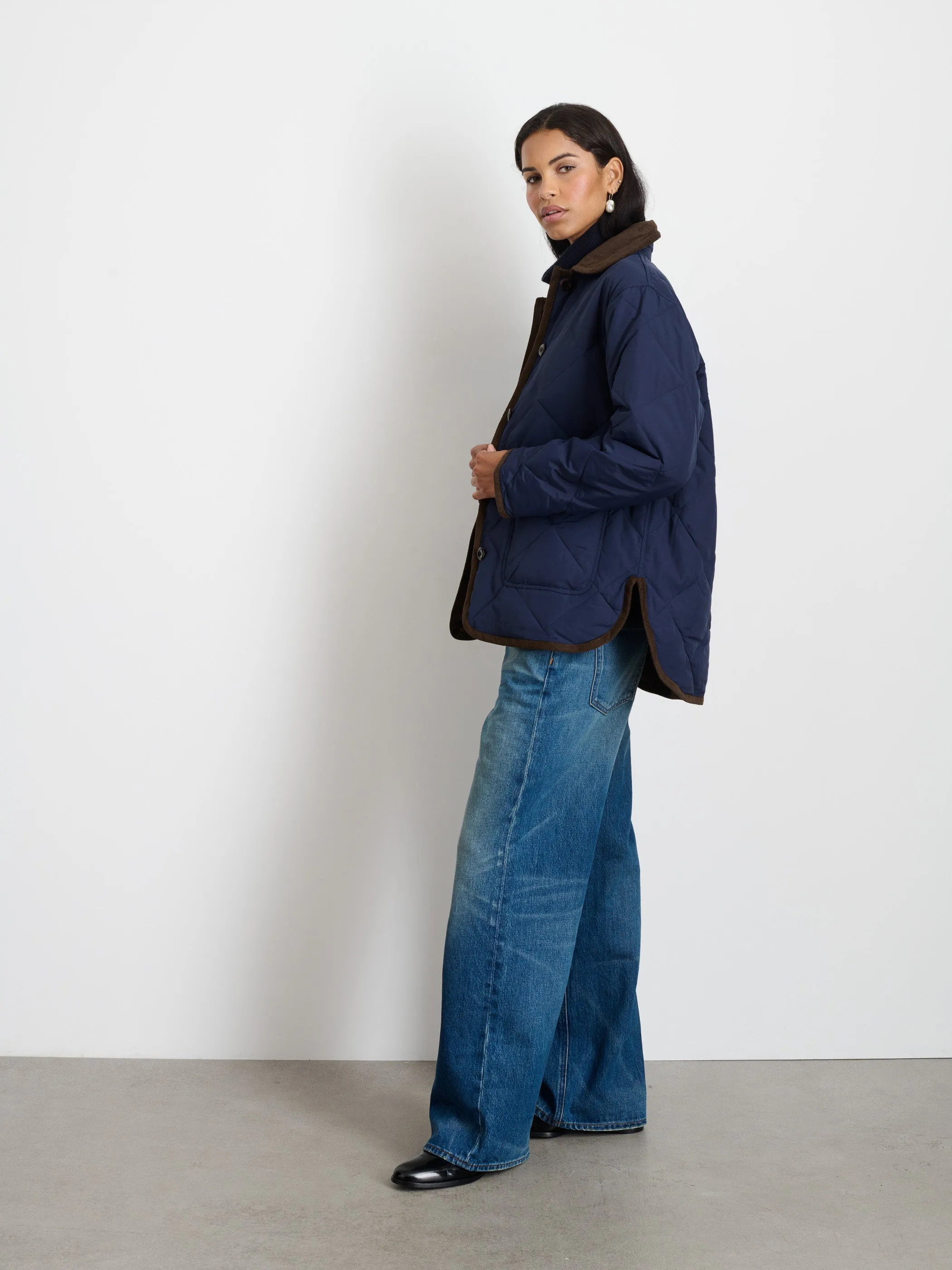 Quinn Quilted Jacket sold by Alex Mill product image thumbnail 3