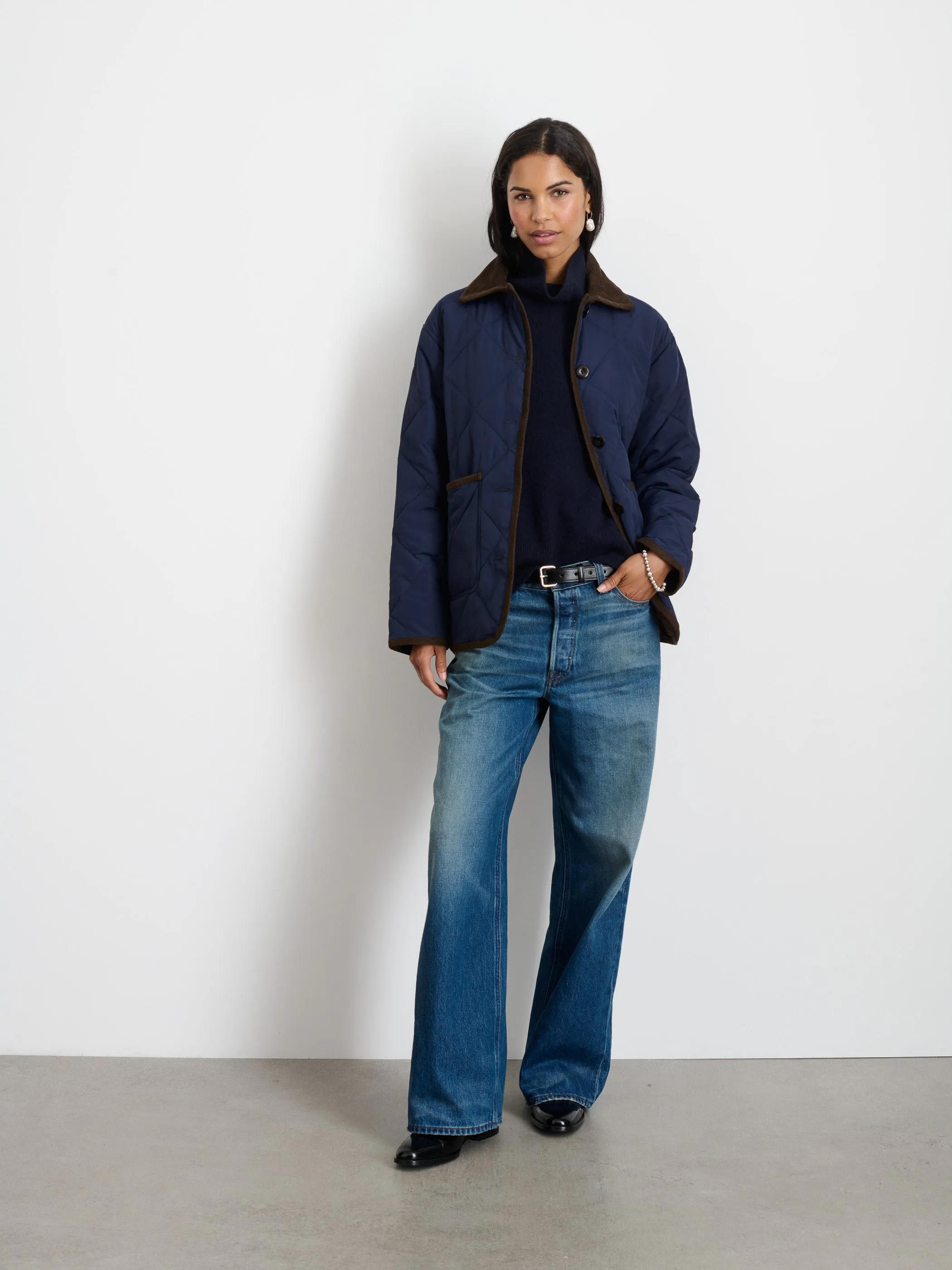 Quinn Quilted Jacket sold by Alex Mill product image thumbnail 2